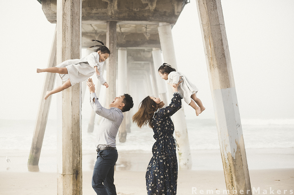family portraits hermosa beach south bay