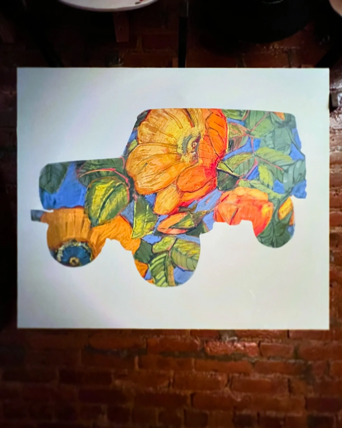 Bronco - Floral Knockout.
.
The Bronco series evolves. Playing with space, shape, negative  and repetition in visual language. Three size and shape constraints in this series give me tangible boundaries in which to experiment. I love it. 

#tuckereas