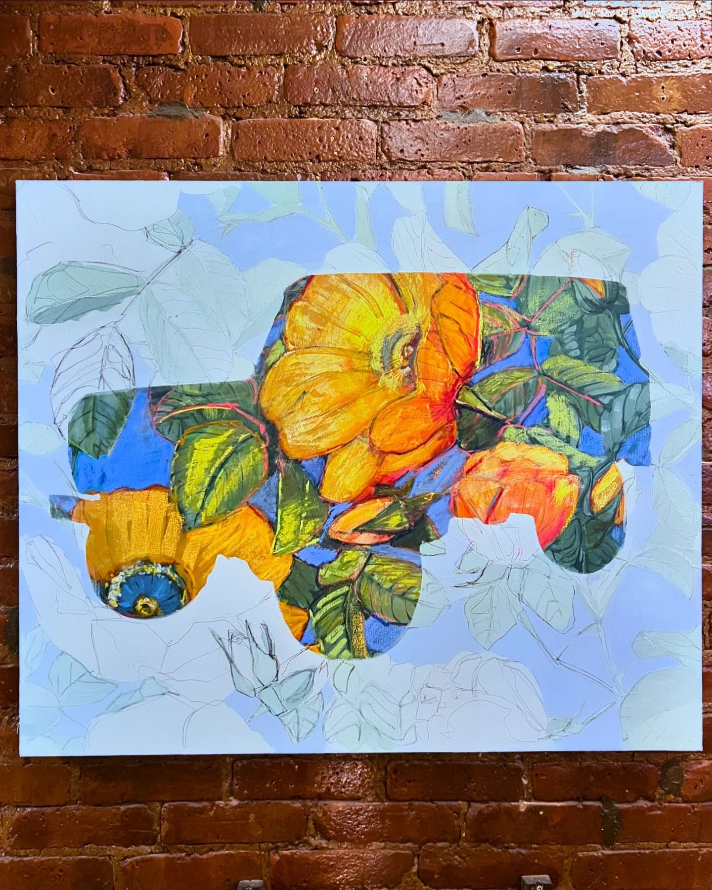 Latest addition to the Bronco family... Floral I
.
.
#fordbronco #tuckereason #floralpattern #oilpastel #silouette