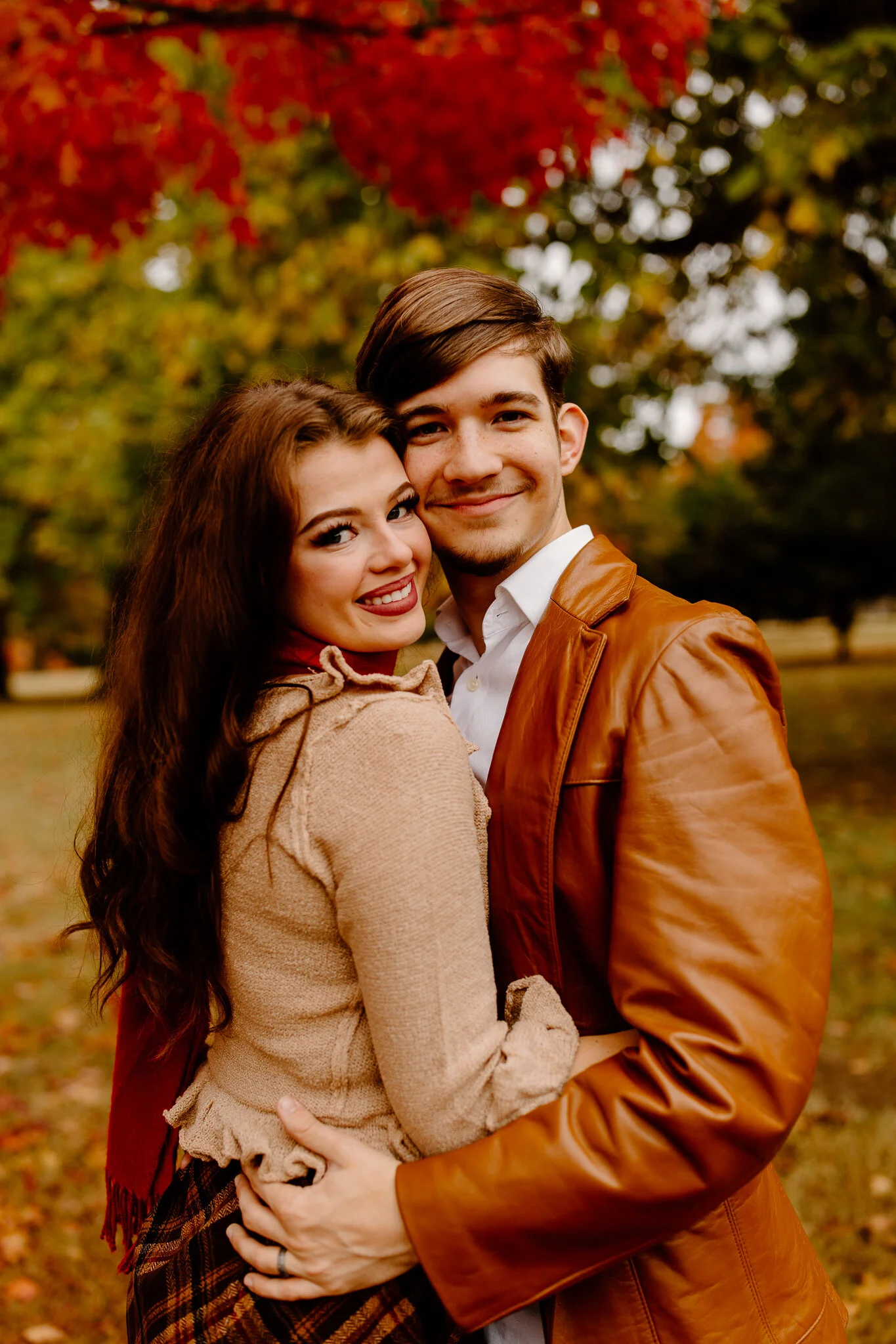 engagement photos university of arkansas