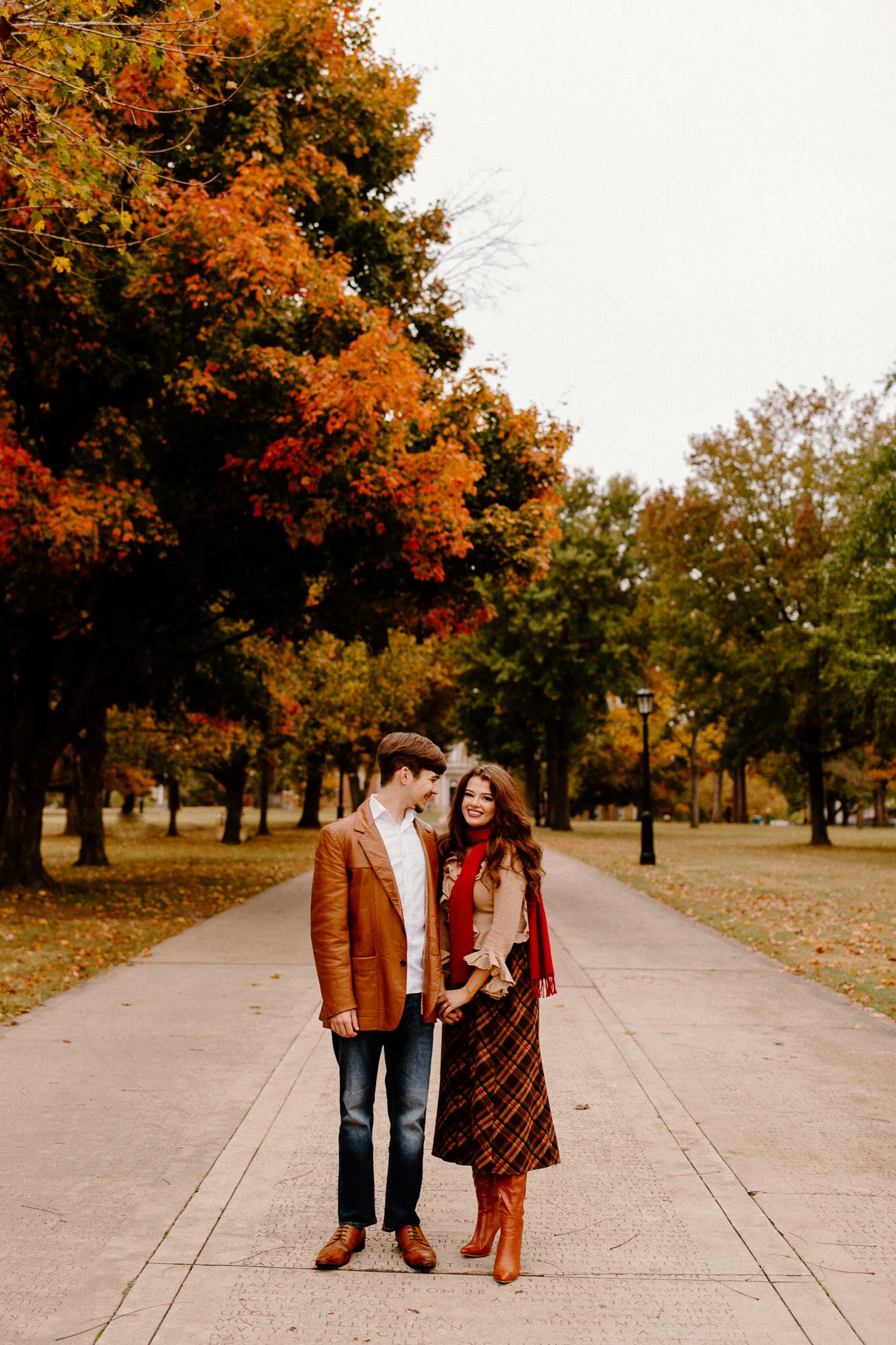 engagement photos university of arkansas