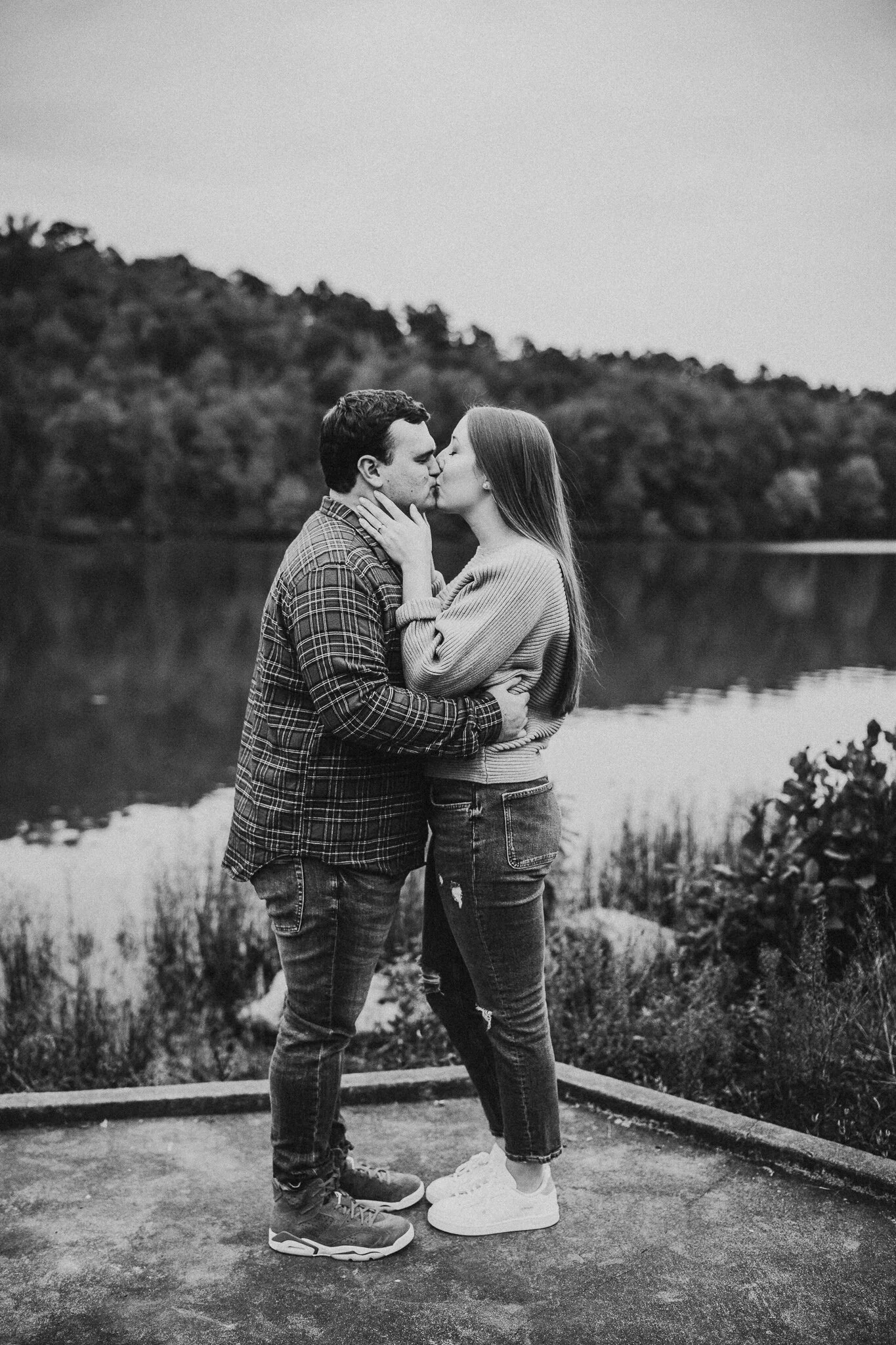 white rock engagement photos