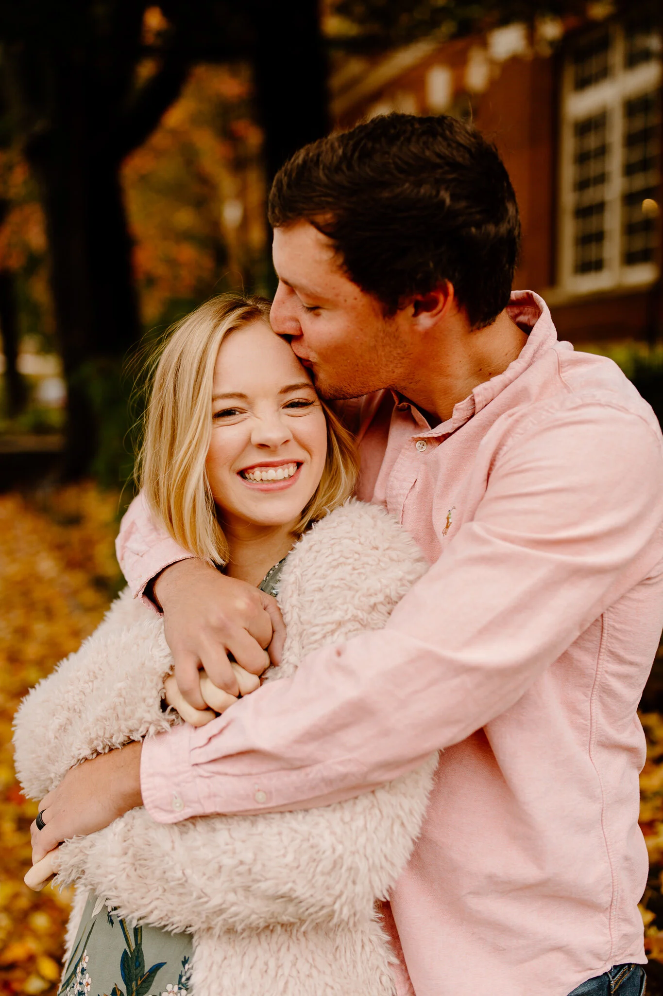 downtown Fayetteville engagement photos