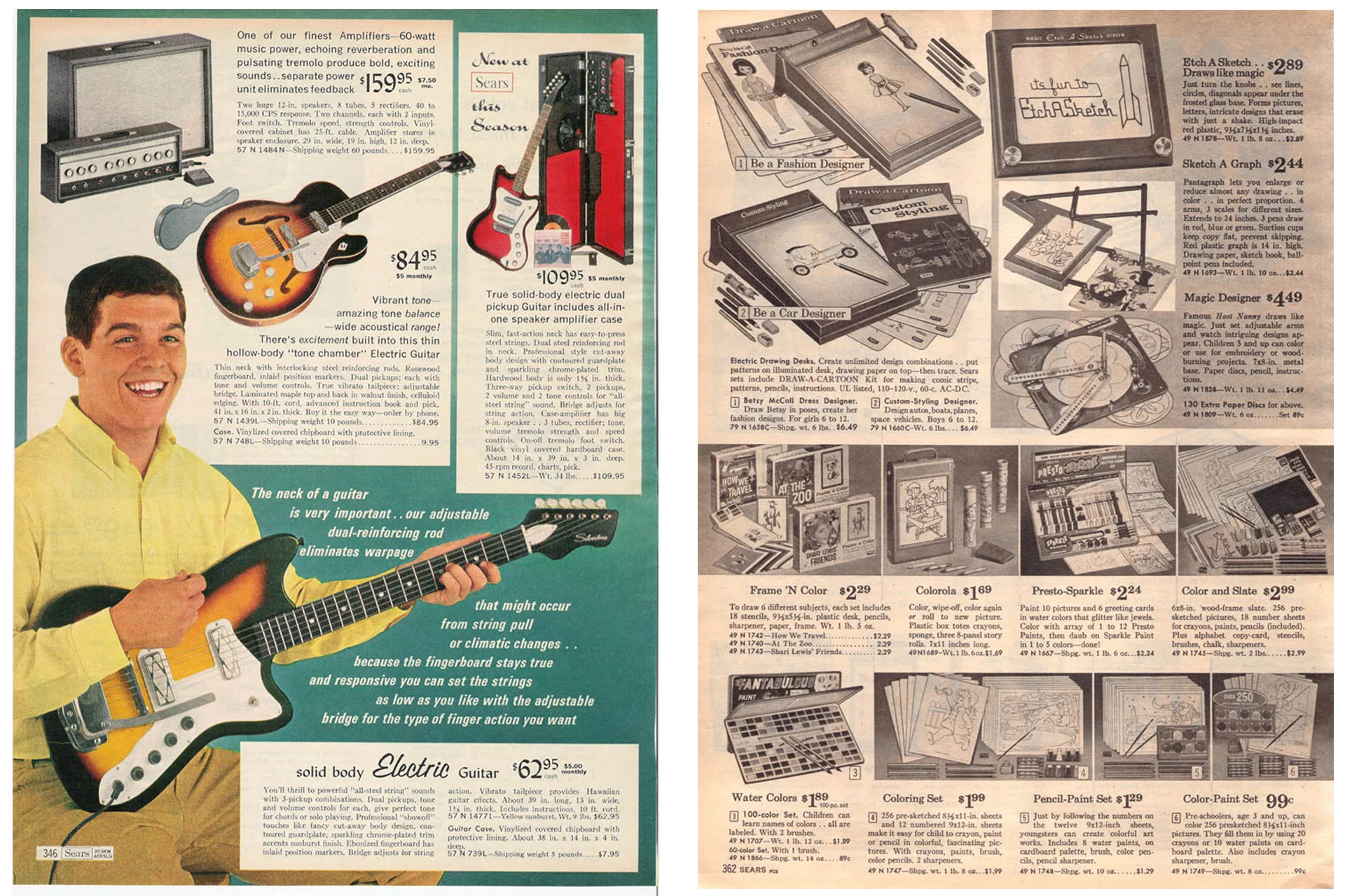 Select product pages