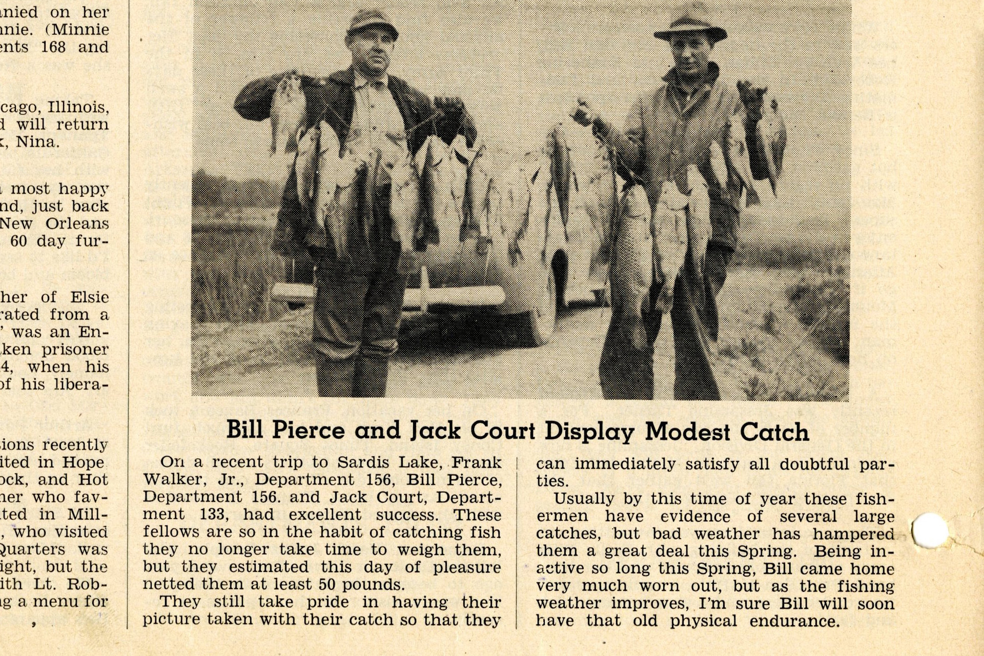 Page 10 of the First Issue of The Conveyor , June 19th, 1945