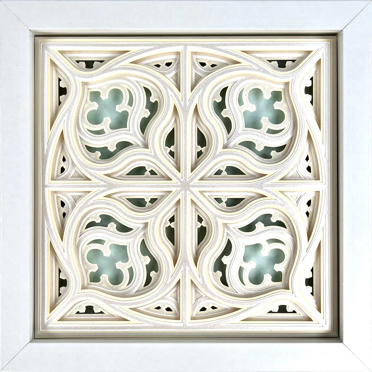 Tracery Panel, "Yvain Wheeldon" 8x8
