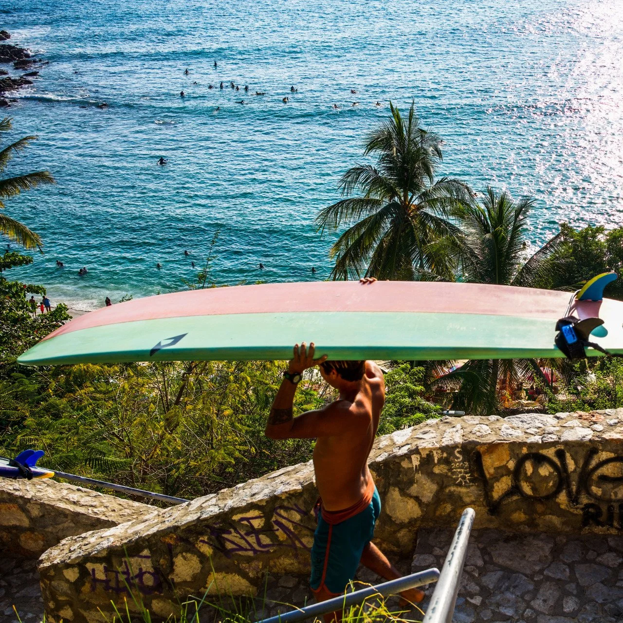 Playa Carrizalillo, Oaxaca, Mexico 2019
