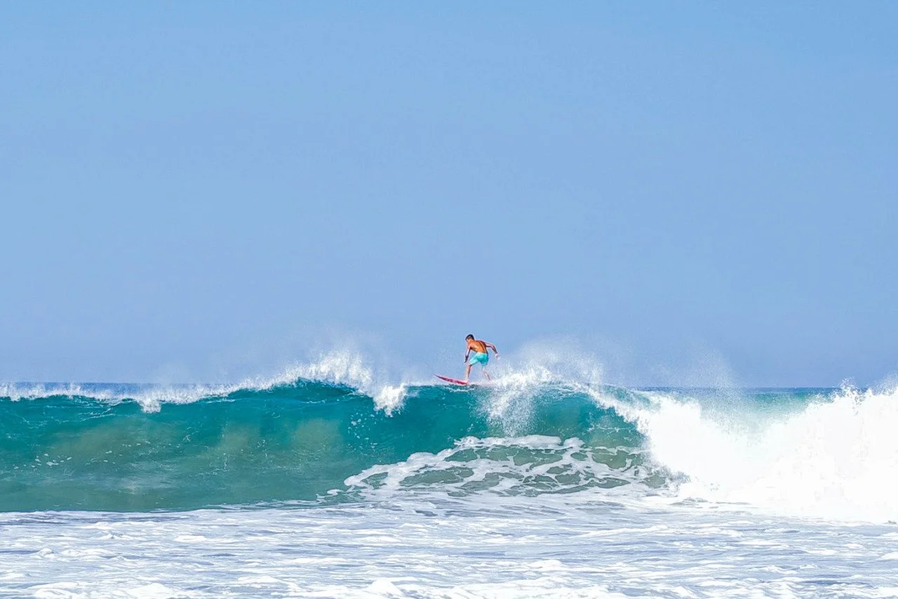 Zicatela Beach in Puerto Escondido,  Oaxaca, Mexico 2019