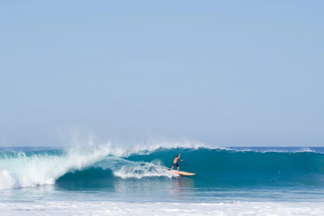 Zicatela Beach in Puerto Escondido, Oaxaca, Mexico 2019