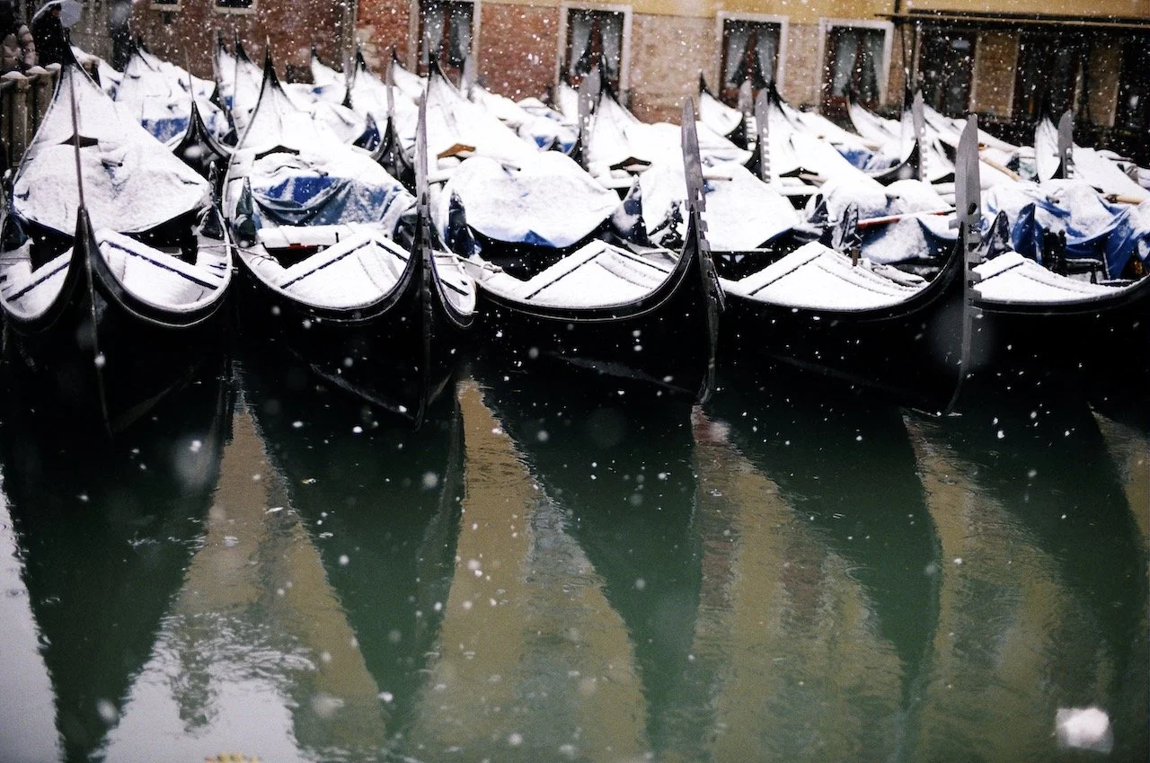 Gondolas in Venice  2001