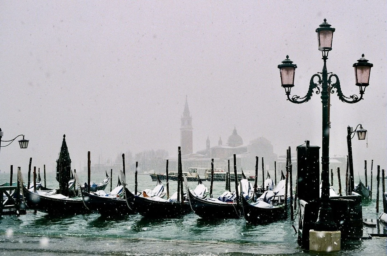 snowy days in Venice  2001