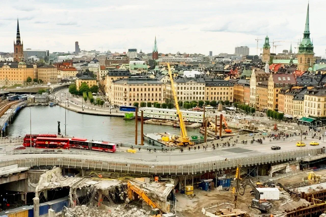 Under construction, Stockholm