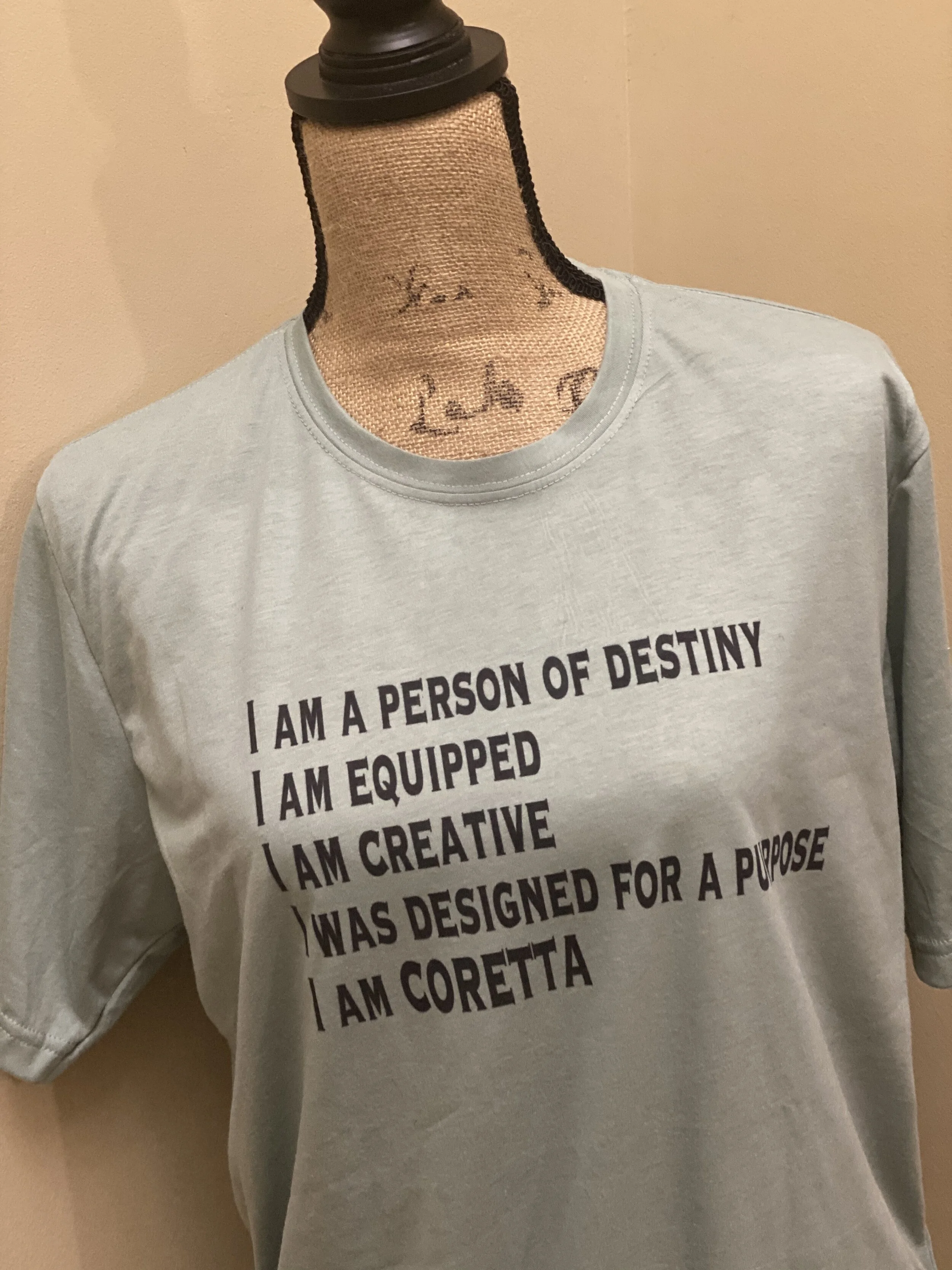 "I am" Customized Shirt