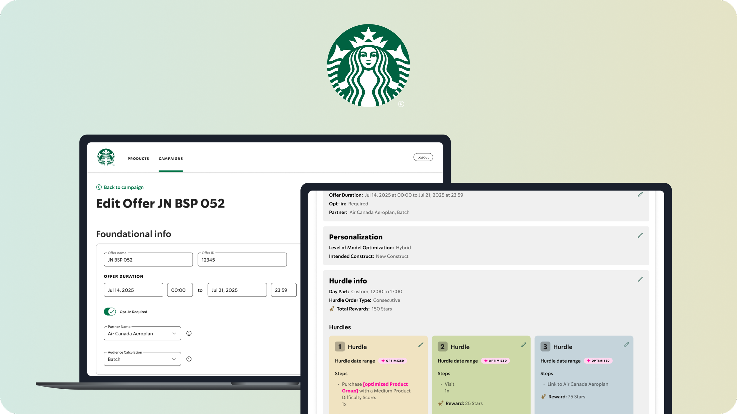 Starbucks AI Campaign Builder