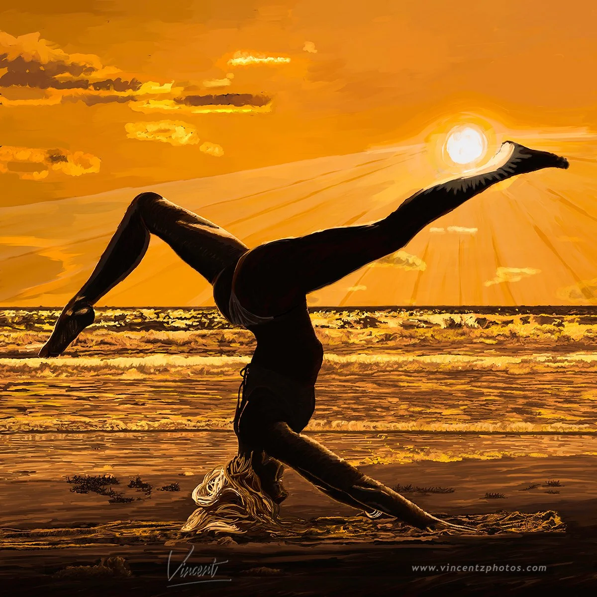 Yoga at the Beach