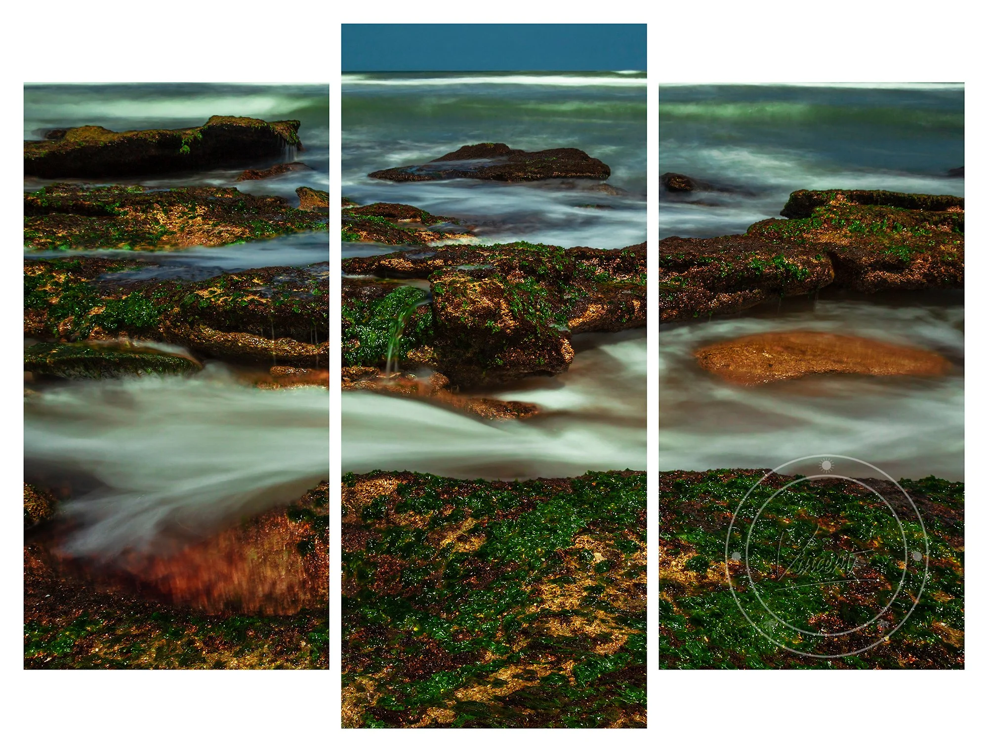 Whispers of Water - Tidal Brushstrokes