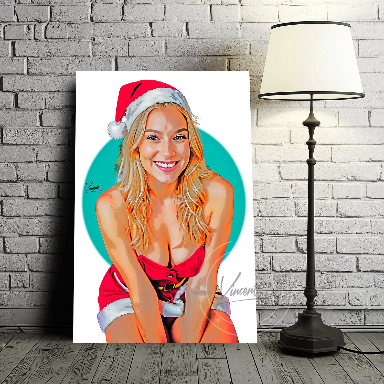 VincentZ_2025_FTU_Xmas_Pinup_MrsC_BlondeSmile_SantaHat_V1_SM4.jpg