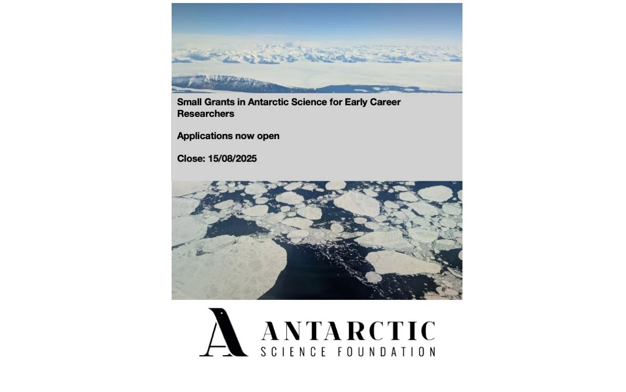 Small Grants in Antarctic Science for Early Career Researchers