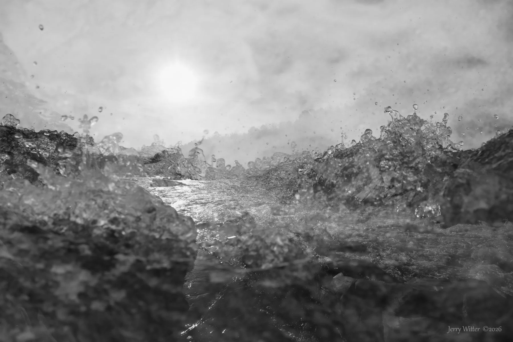 Dancing River - Double Exposure