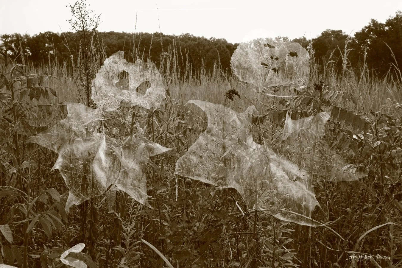 Floating Souls - Double Exposure