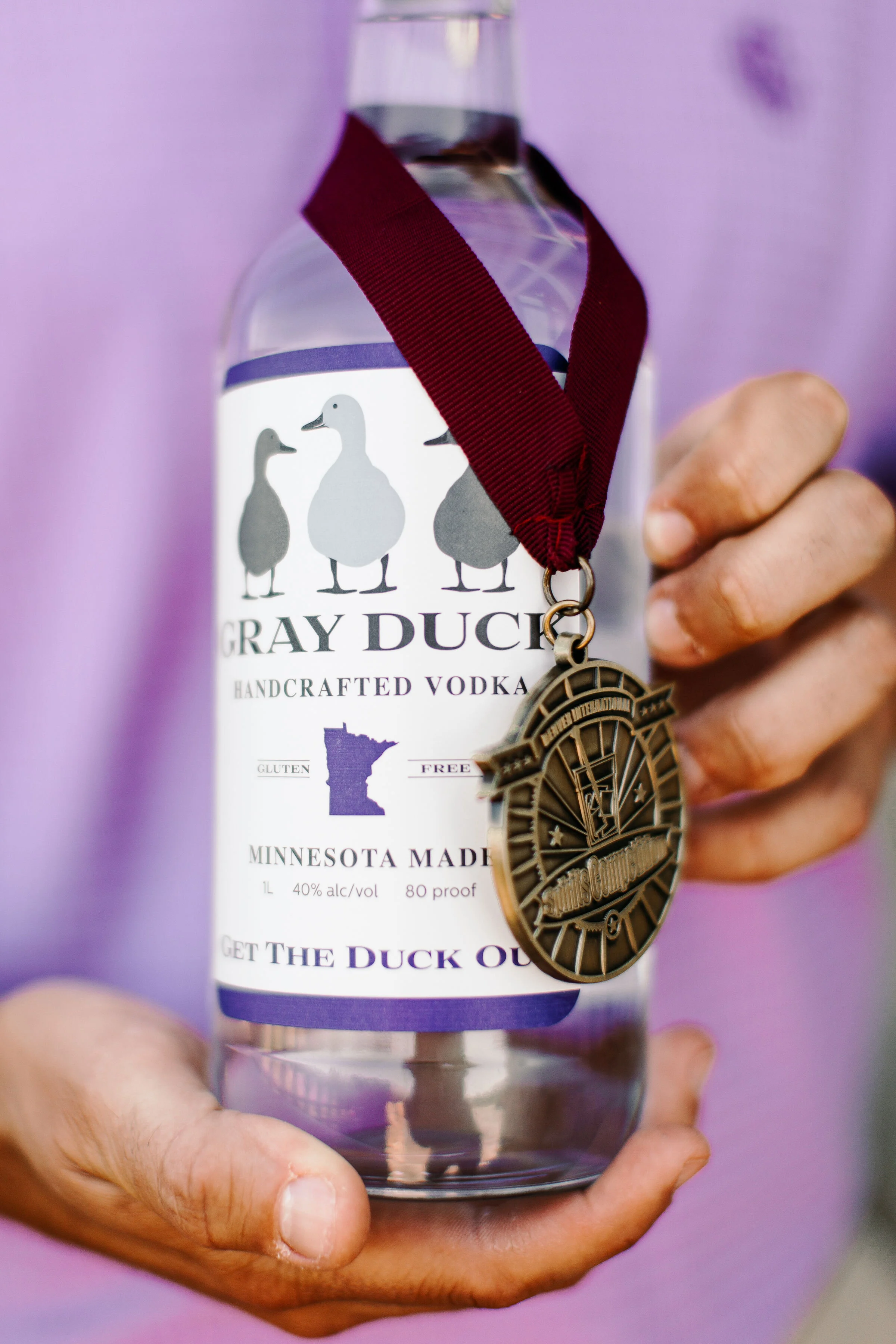 Our Vodka — Gray Duck Spirits The Midwest's Spirits Made in Minnesota