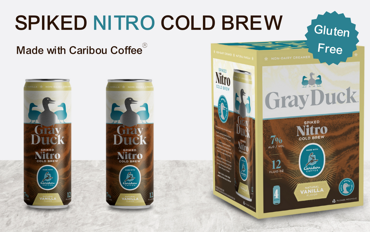Spiked Nitro Cold Brew — Gray Duck Spirits The Midwest's Spirits