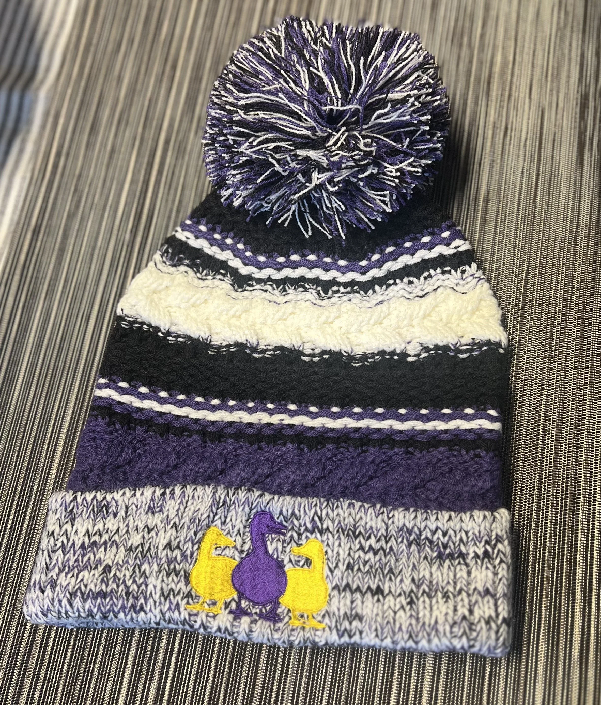 Gray Duck Stocking Cap