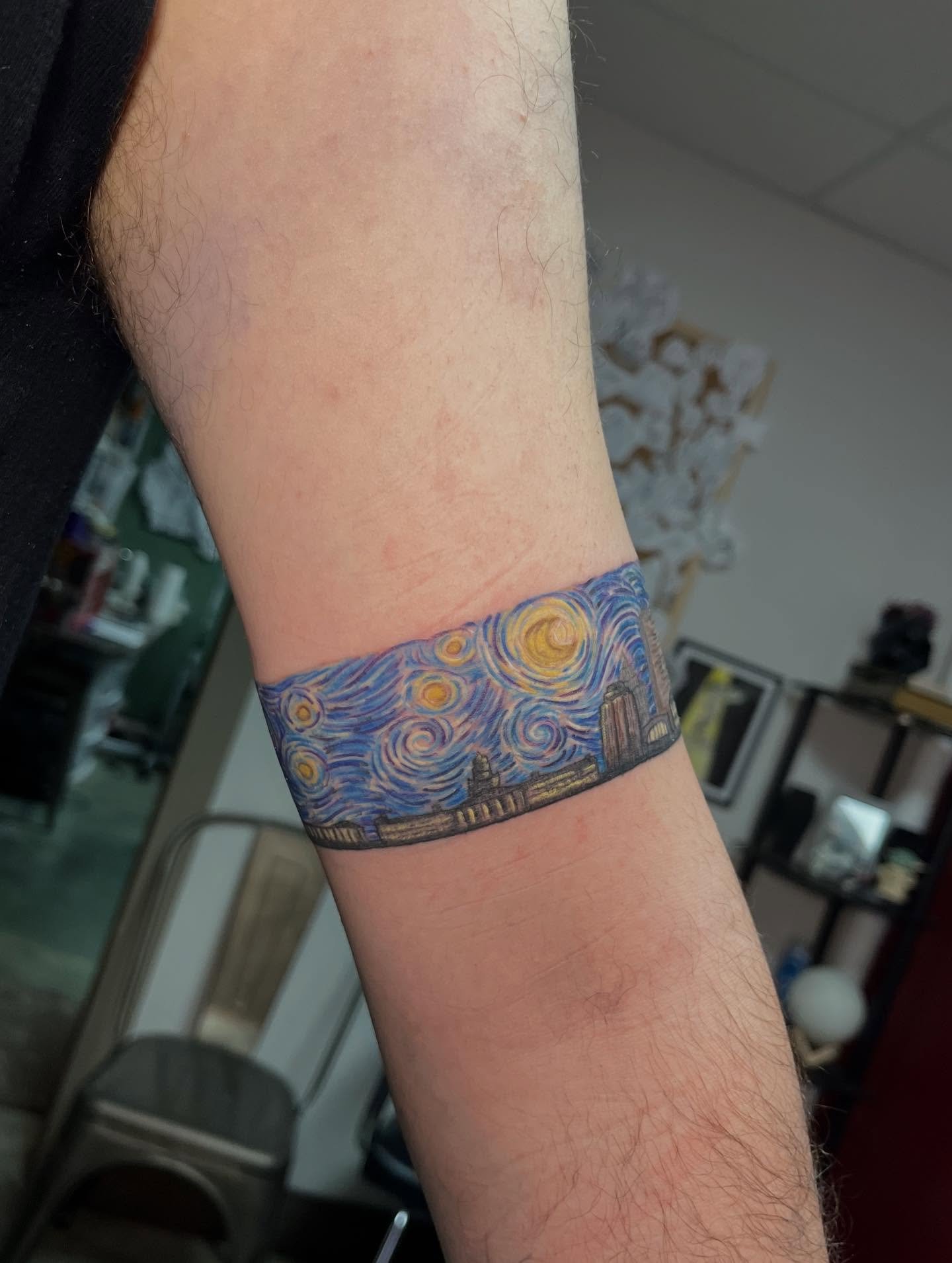 Buffalo Starry Night Skyline from last year. ✨
Grateful for all the fun and different projects that come my way. Stay warm today Buffalo. 💙
-
-
-
#buffalo #skyline #starrynight #vangogh #tattoos