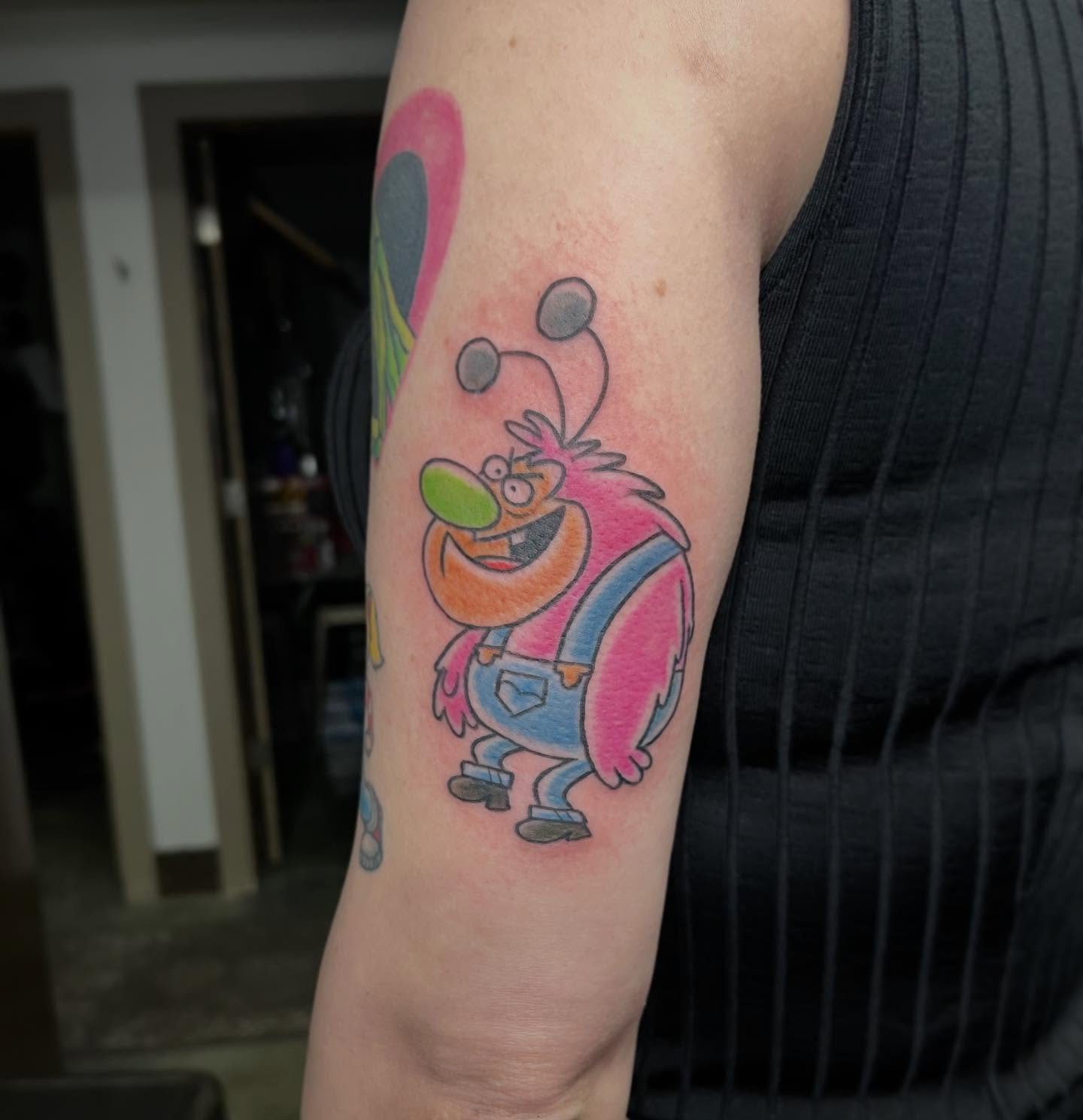 Fuzzy Lumpkins and Zorak.📺
More nostalgia cartoon tattoos please! 🙏 
Link to book in my bio 📖
-
-
-
#tattoo #buffalotattooshop #cartoontattoos #716 #90scartoons