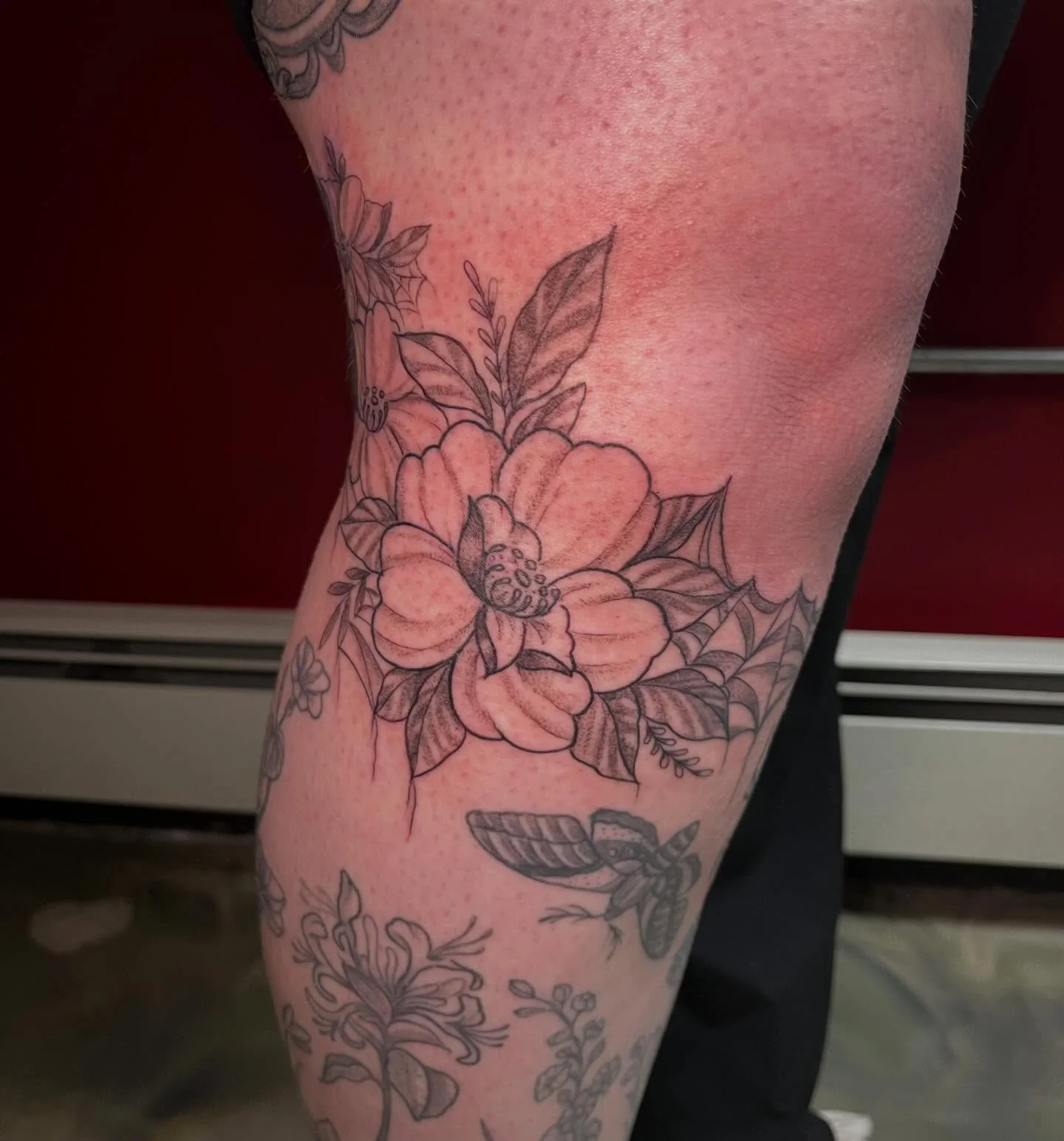 Cute and creepy knee wrap 🕷️🌸
-
-
-
#tattoos #buffalotattooartist #floral #buffalony #cutetattoos