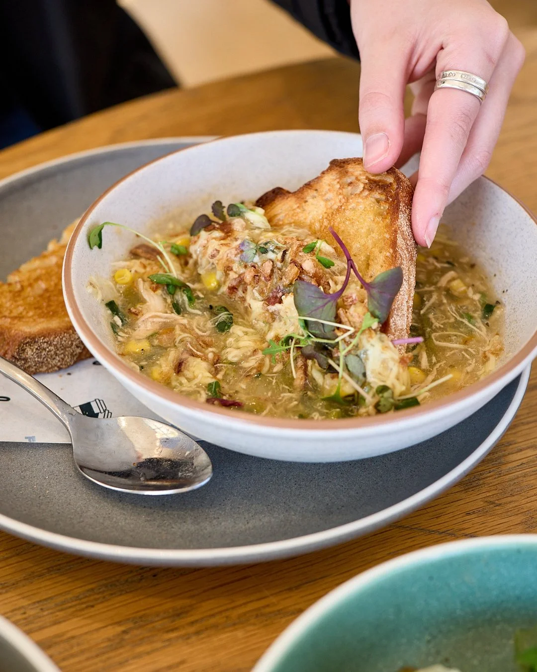Soup? In spring? Absolutely. We like our seasons with a side of steam 🍲