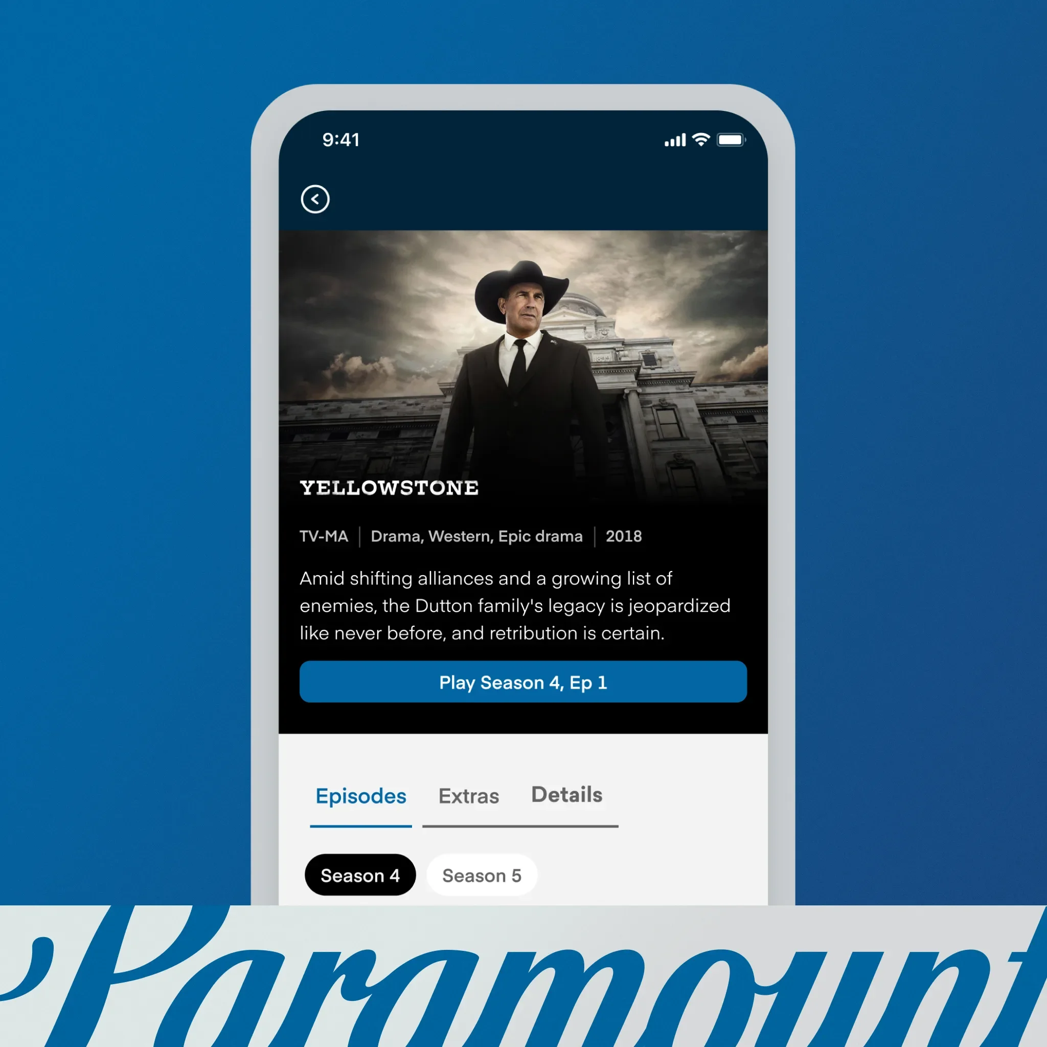 Paramount Network App Store  Screenshots