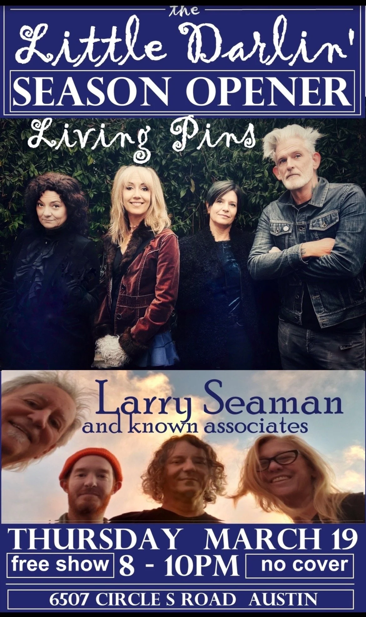LIVING PINS / LARRY SEAMAN and KNOWN ASSOCIATES