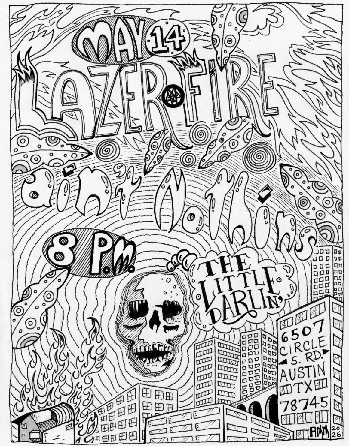 LAZER FIRE / AIN’T NOTHINS