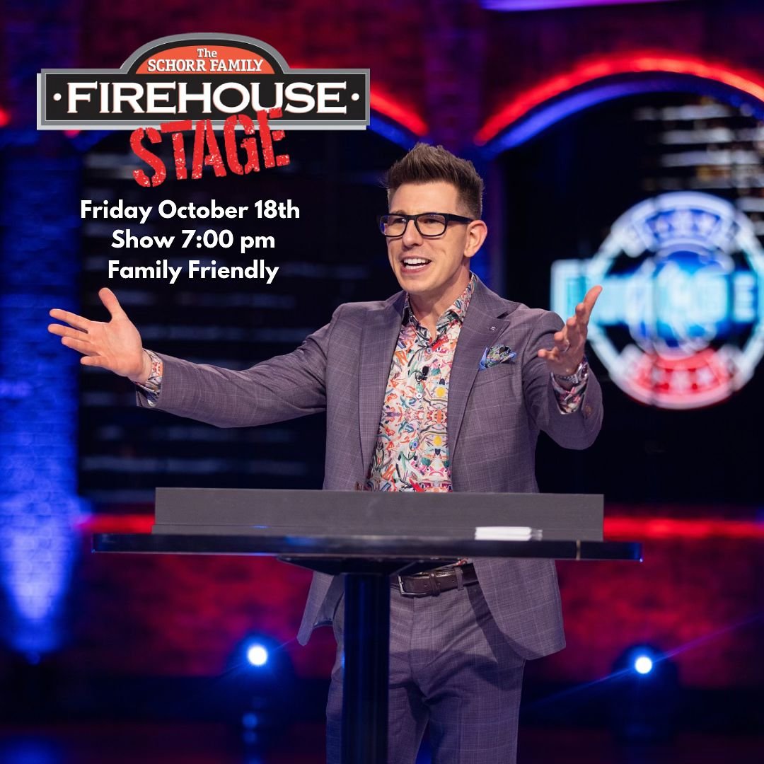 Hey Binghampton &amp; Johnson City, I&rsquo;m coming for ya! 
Stoked to be at @firehousestage next week Friday the 18th, I&rsquo;m bringing my full evening show! 

Bring your friends and the whole family, we&rsquo;re going to have a blast. 

If you&r