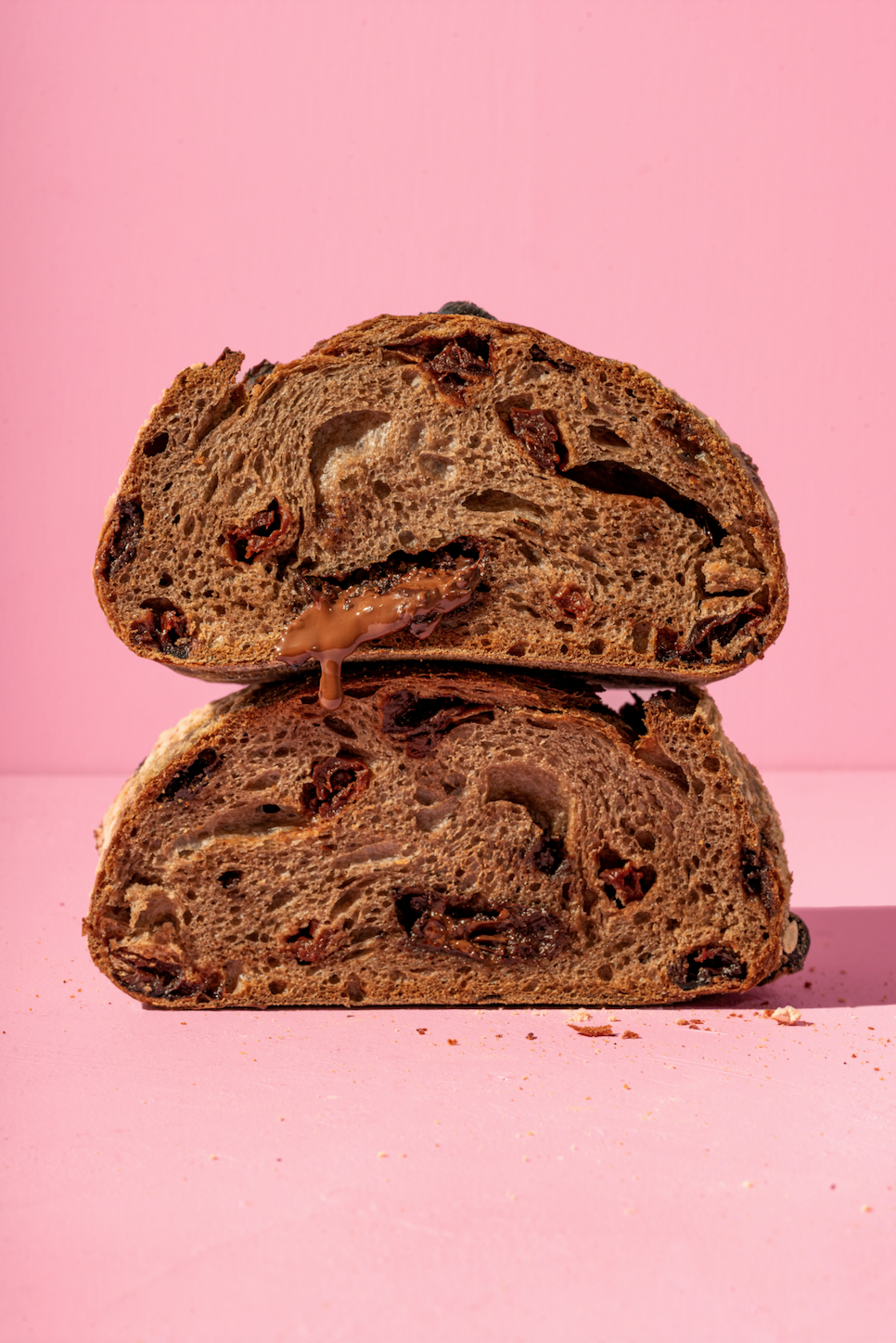 Dark Chocolate & Cherry Sourdough Loaf