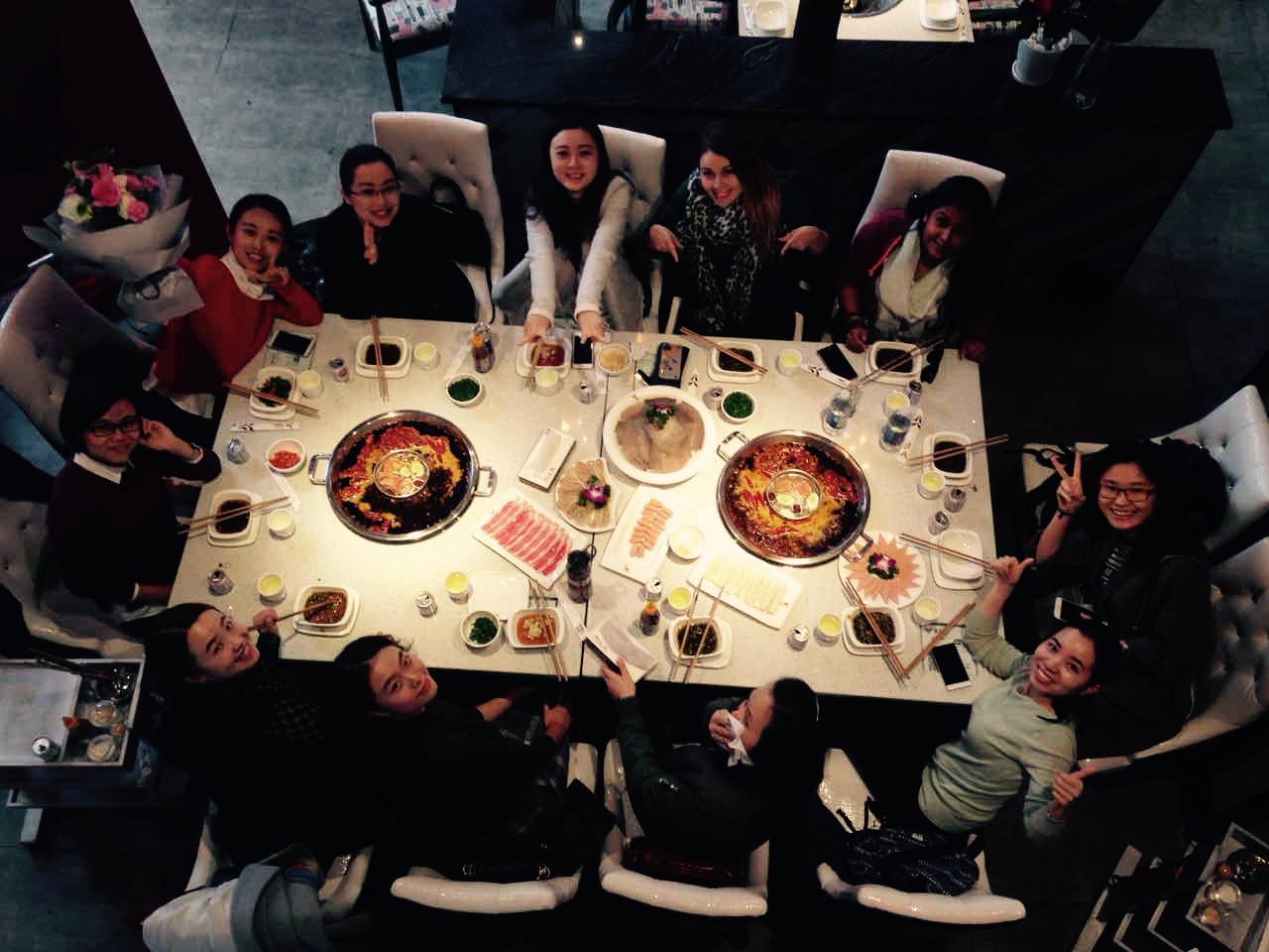 traditional Sichuan hot pot, not just about the food but the company you share it with.