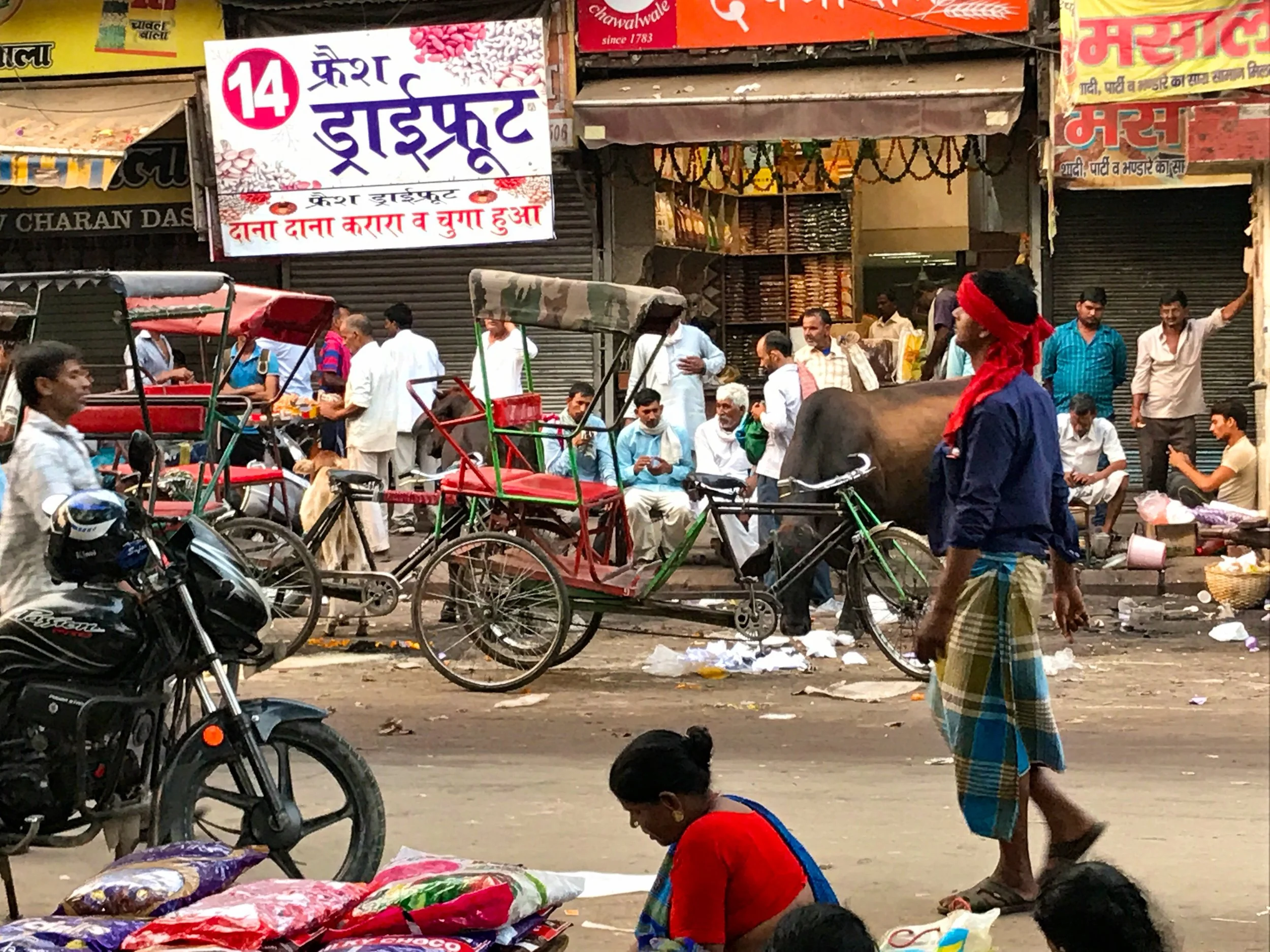 Chandni Chowk, Old New Dehli, India