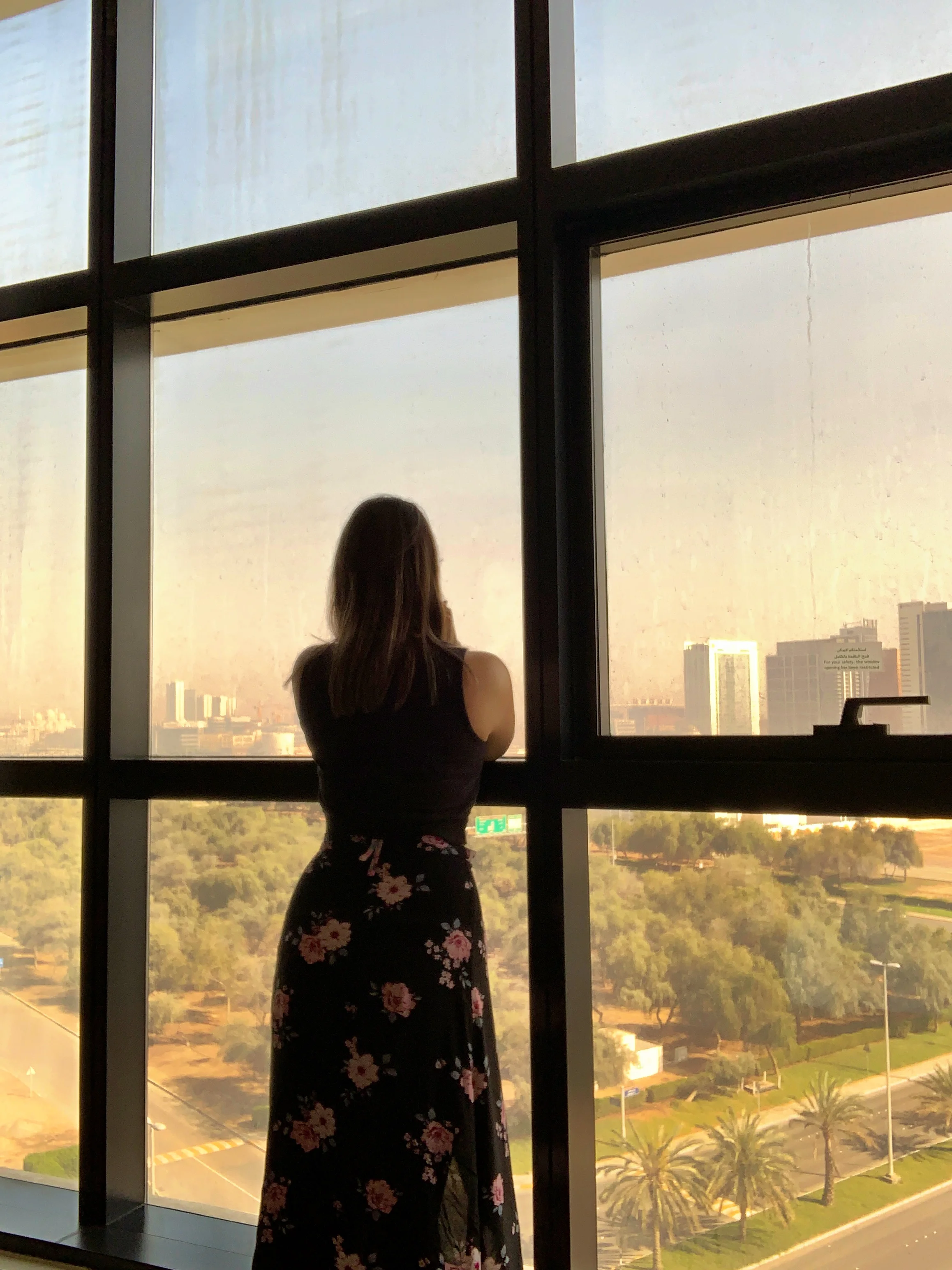 room with a view, The Holiday Inn Abu Dhabi