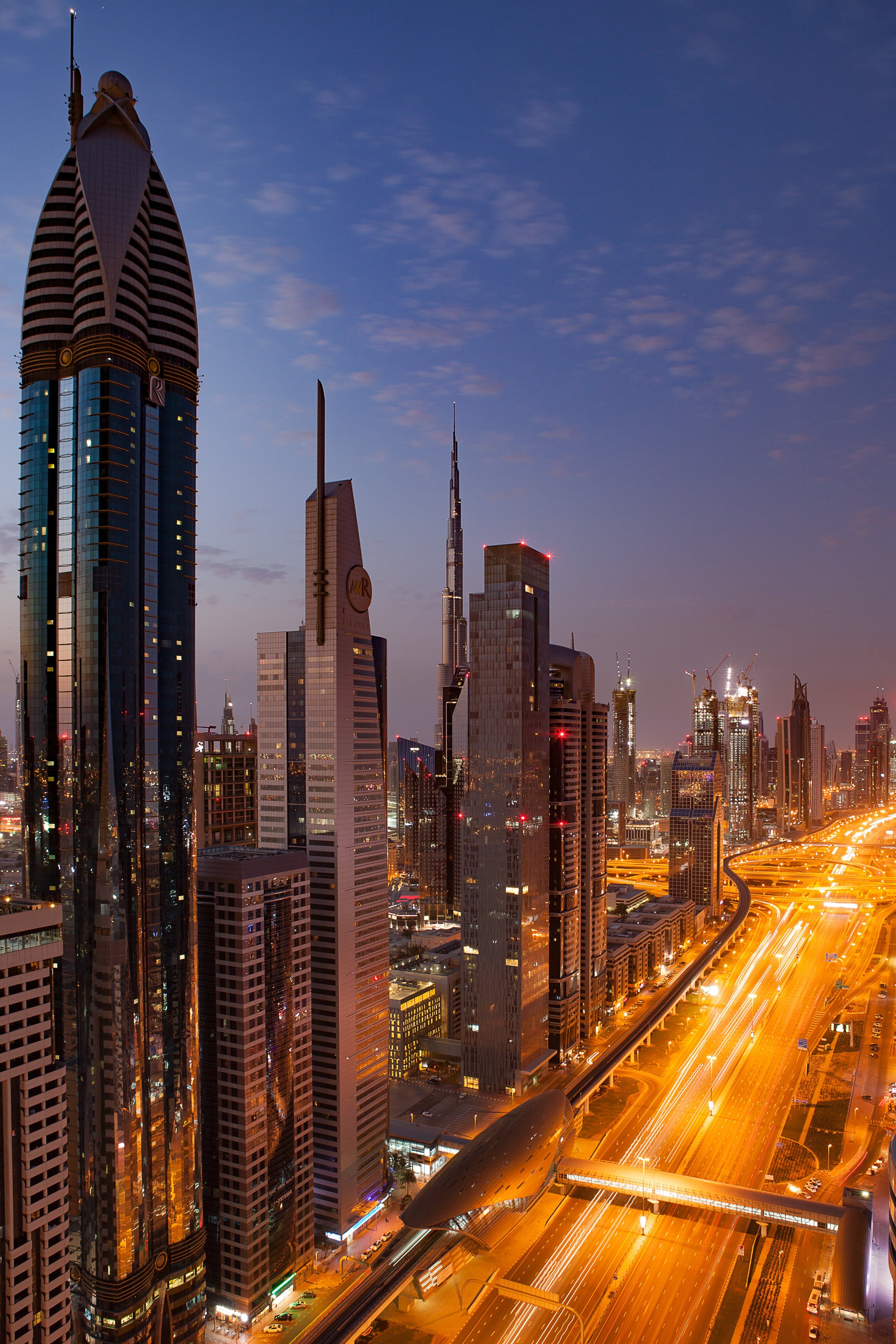 the Abu Dhabi Skyline by Unsplash