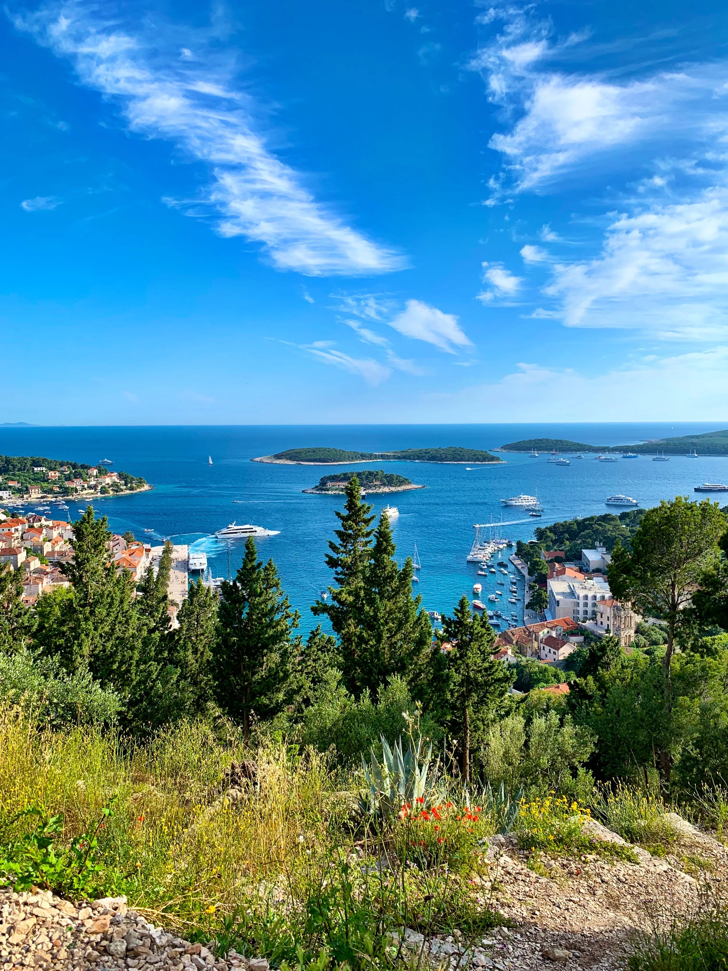 View from Hvar Fortress, Hvar