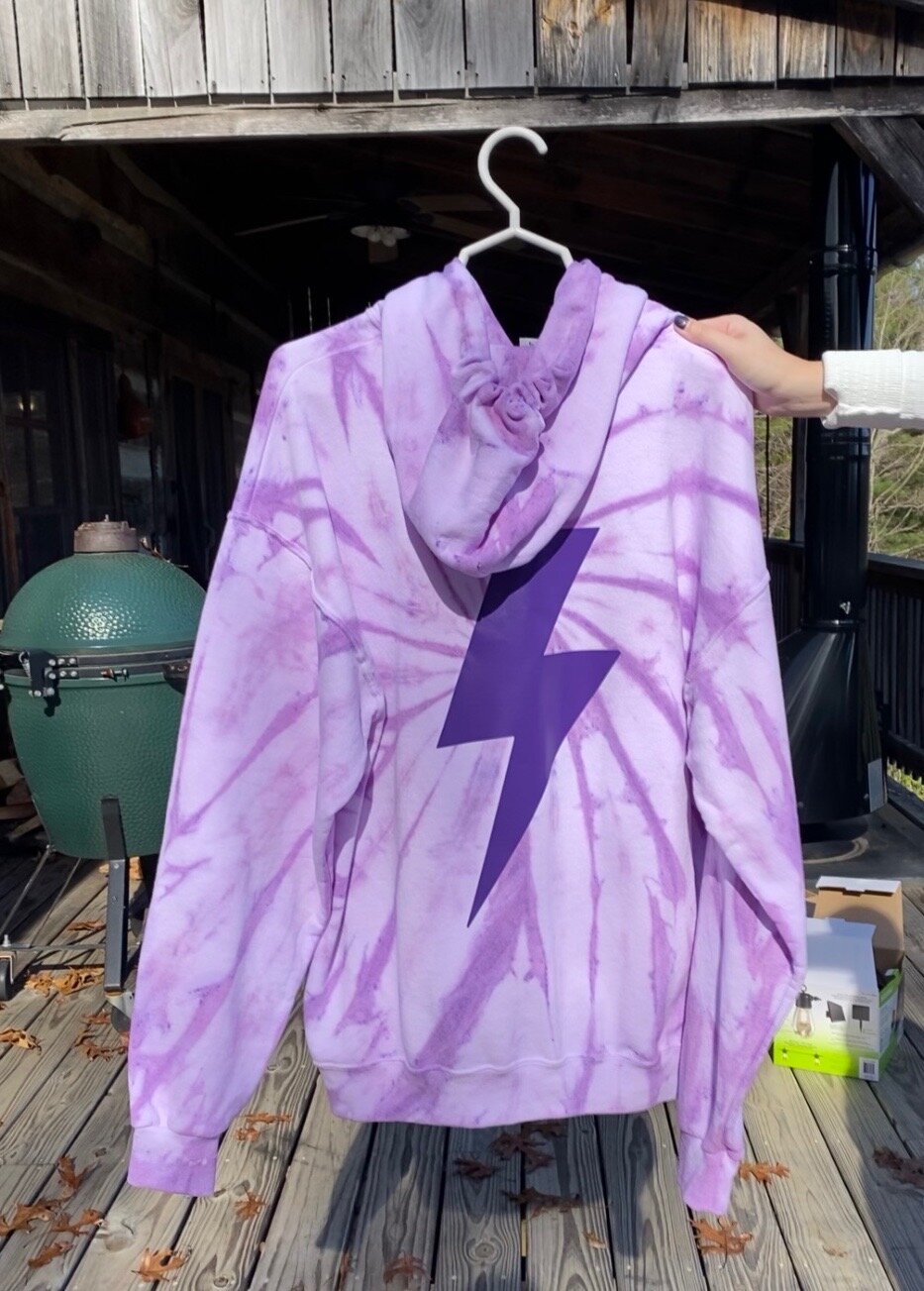 Purple on Purple Hoodie (Copy)