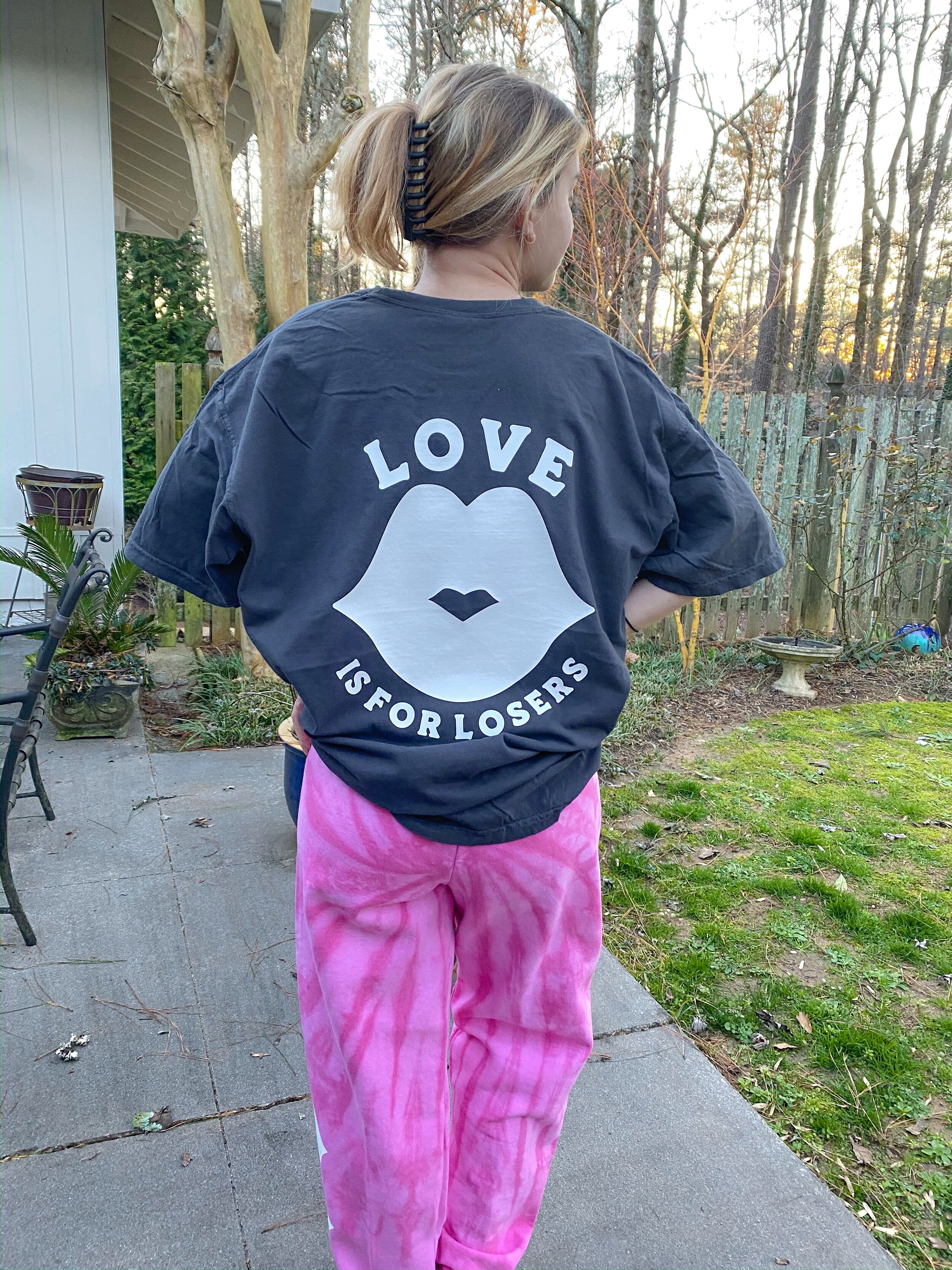 LOVE IS FOR LOSERS T-SHIRT