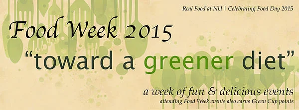 Real Food at NU hosts Food Week 2015