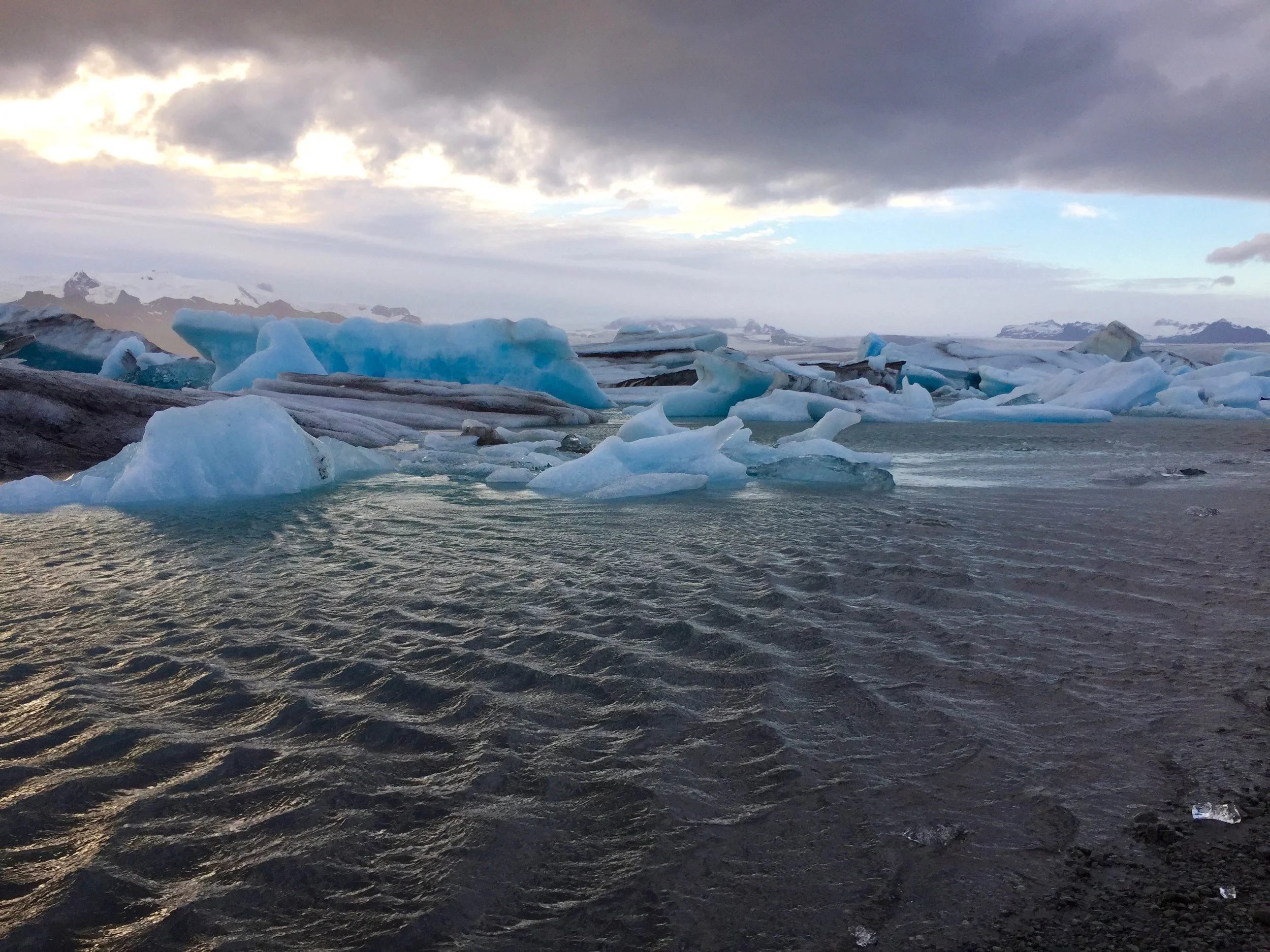 Photo:  Jökulsárlón in Iceland