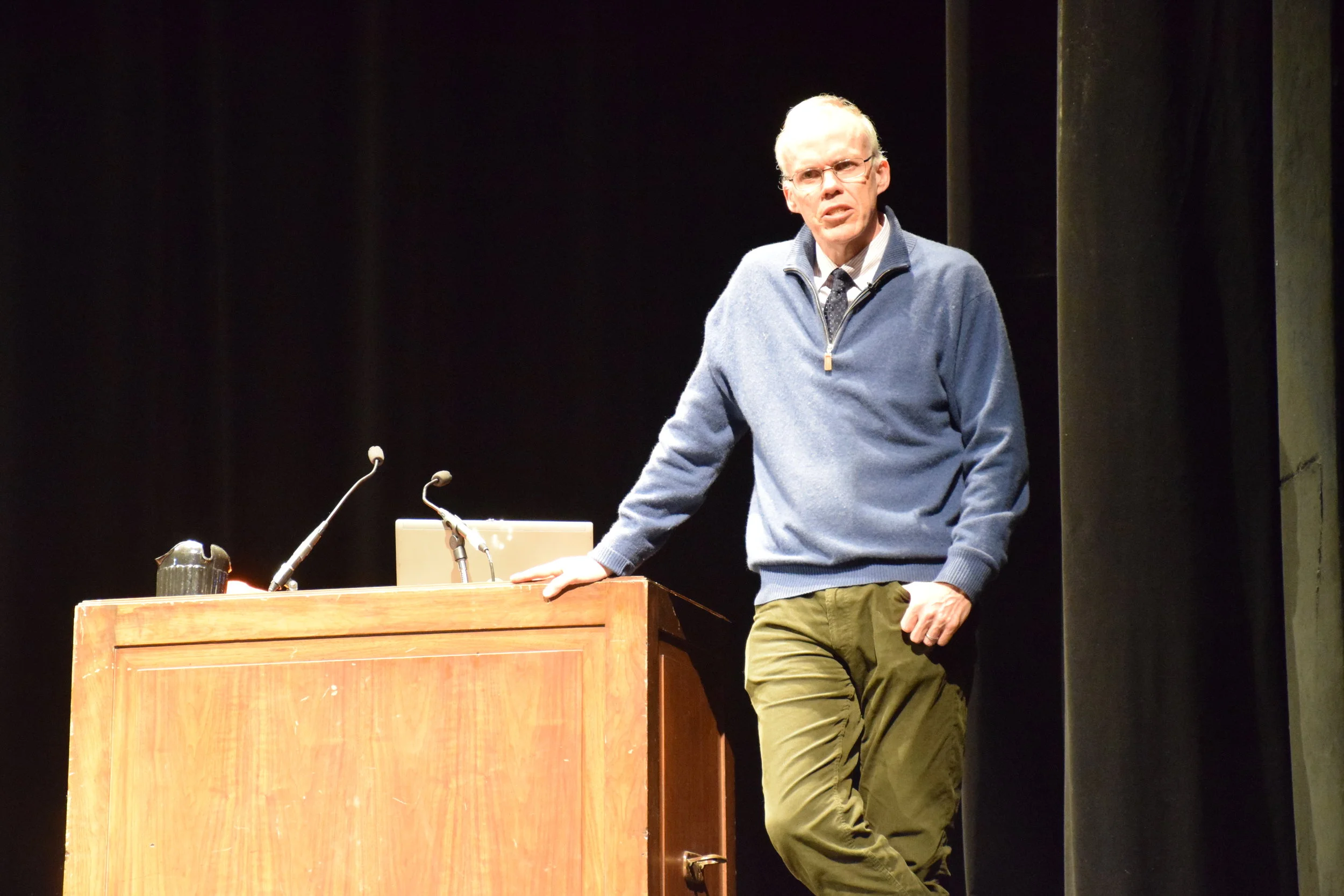 Bill McKibben pushes for global climate action, fossil fuel divestment