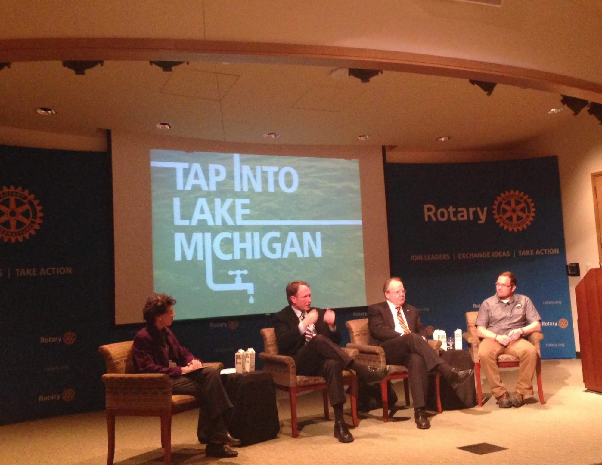 Evanston Rotary holds panel on Great Lakes water conservation