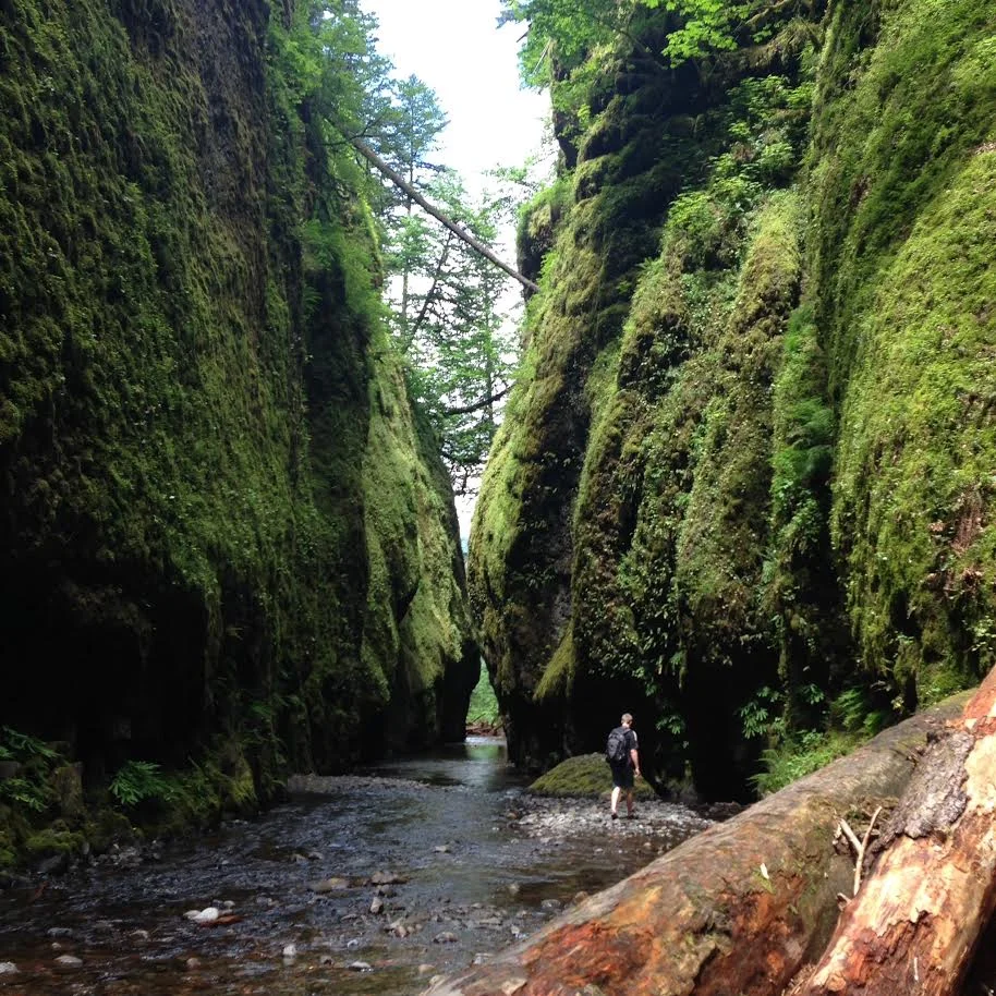 PHOTO: Hiking to Waterfalls in Portland