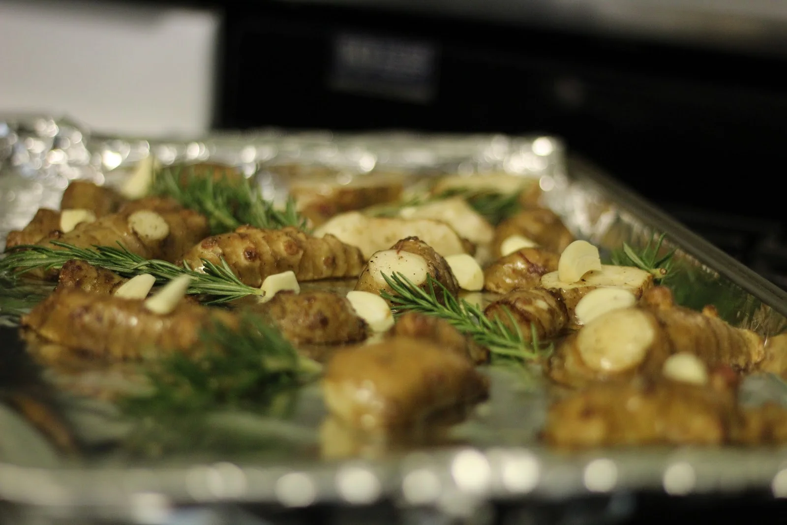 In Season:  Roasted Sunchokes