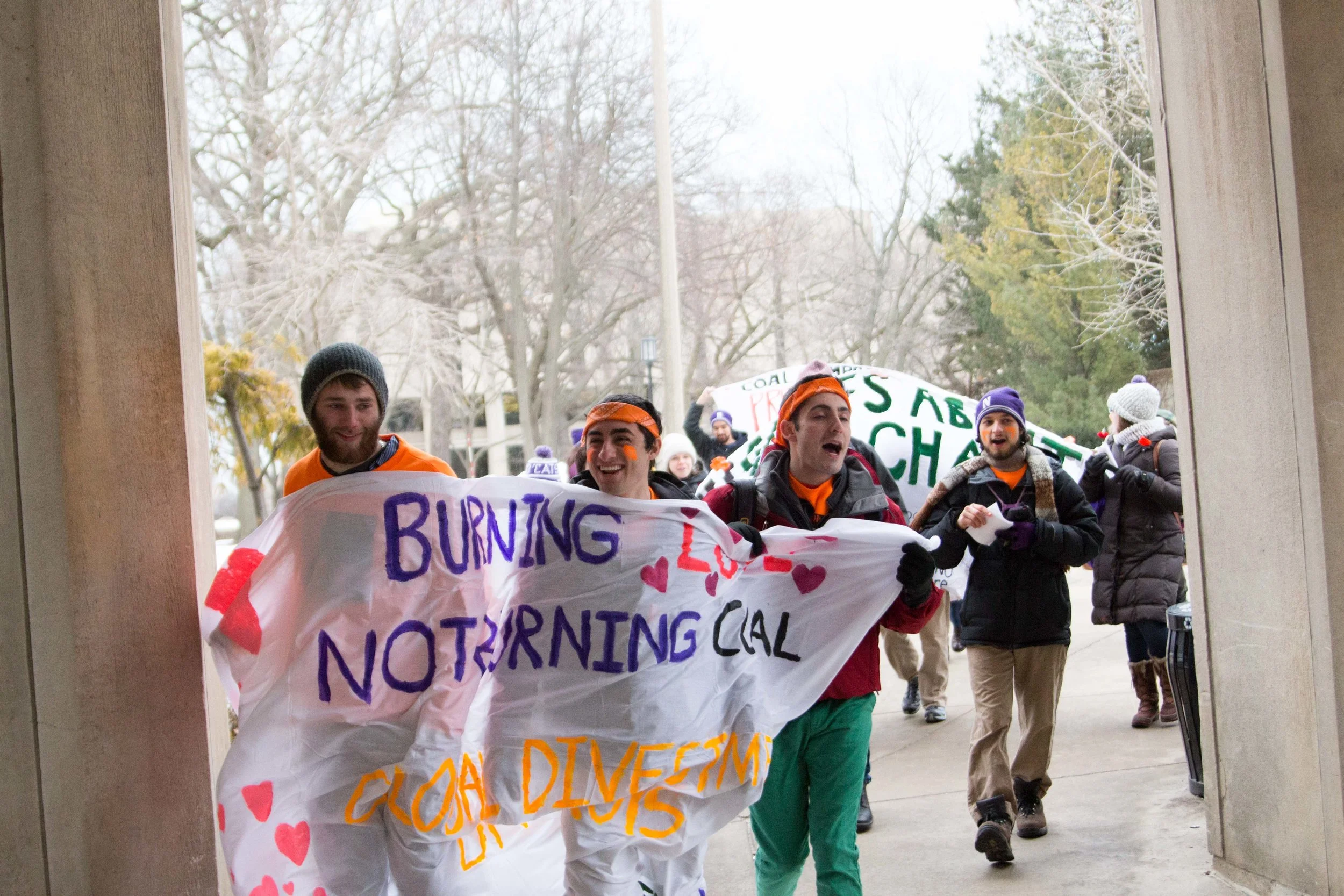 DivestNU Takes Part in First Ever Global Divestment Day